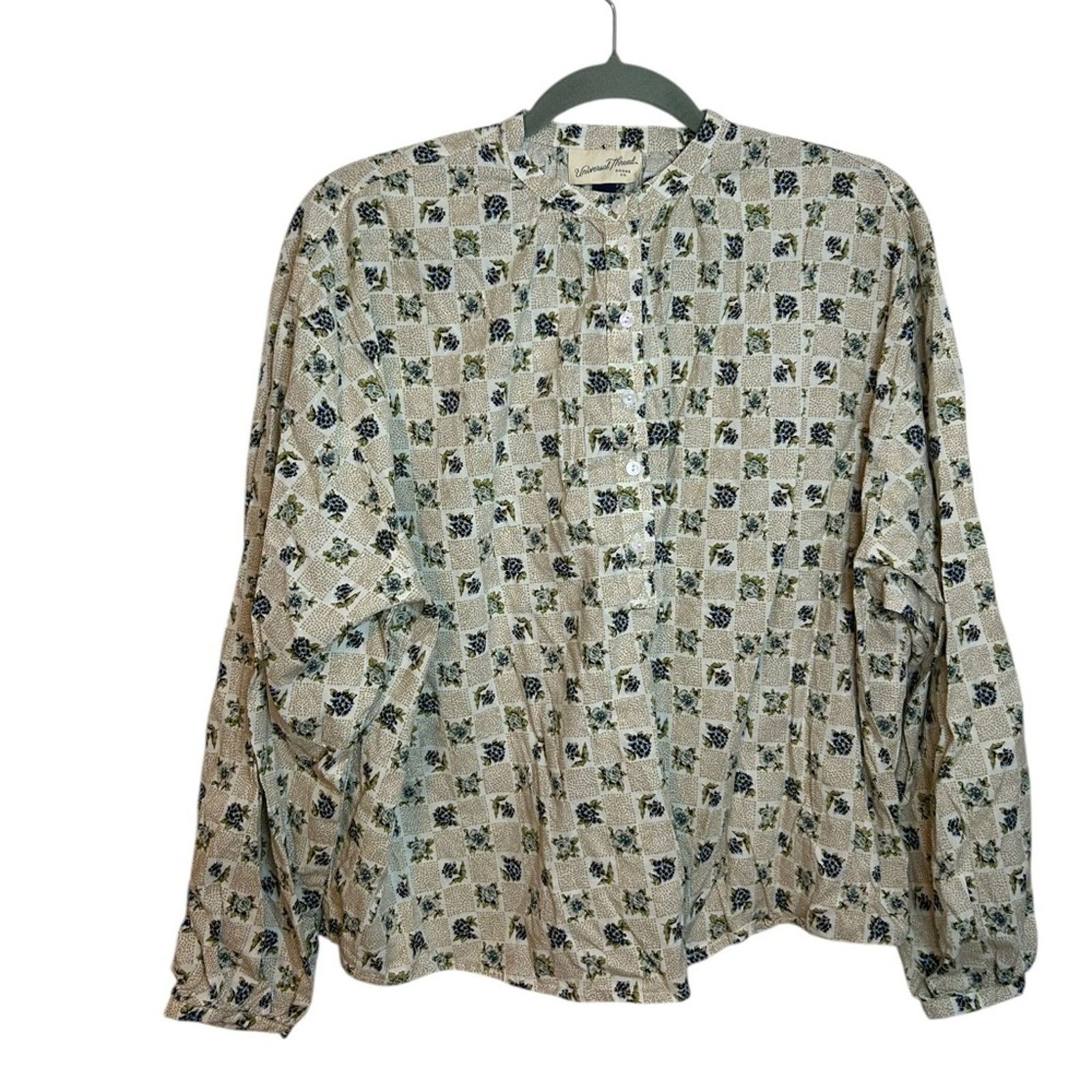 Other Universal Thread Floral Cottagecore Poet Blouse Size S / US 4 / IT 40 - 1 Thumbnail