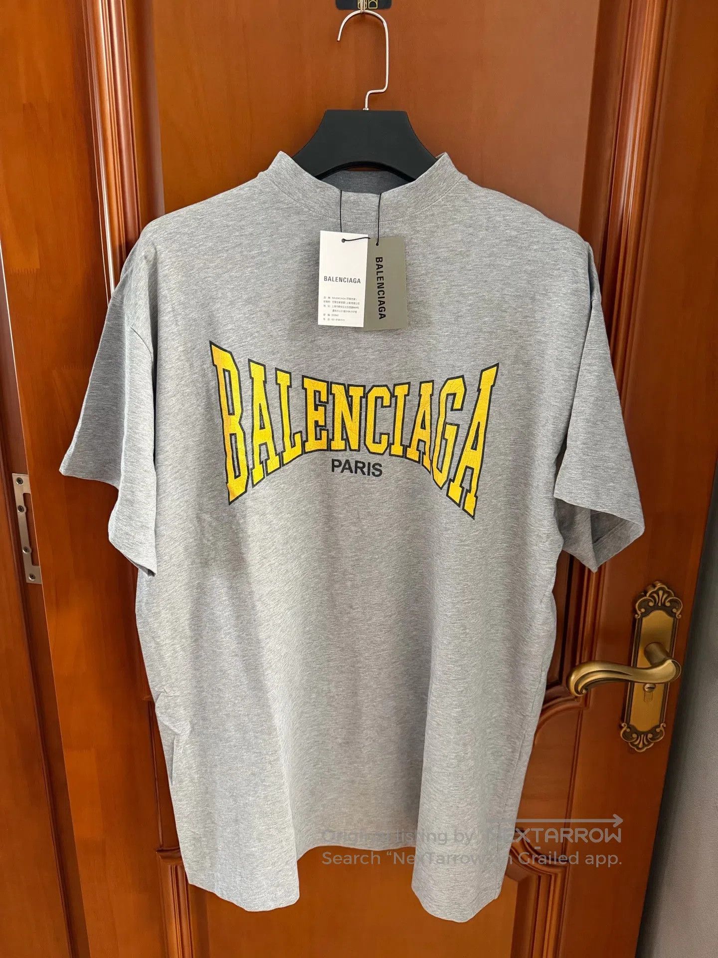 Balenciaga Balenciaga Deformed Letter Printed Short Sleeve| Size US S / EU 44-46 / 1 - 1 Thumbnail
