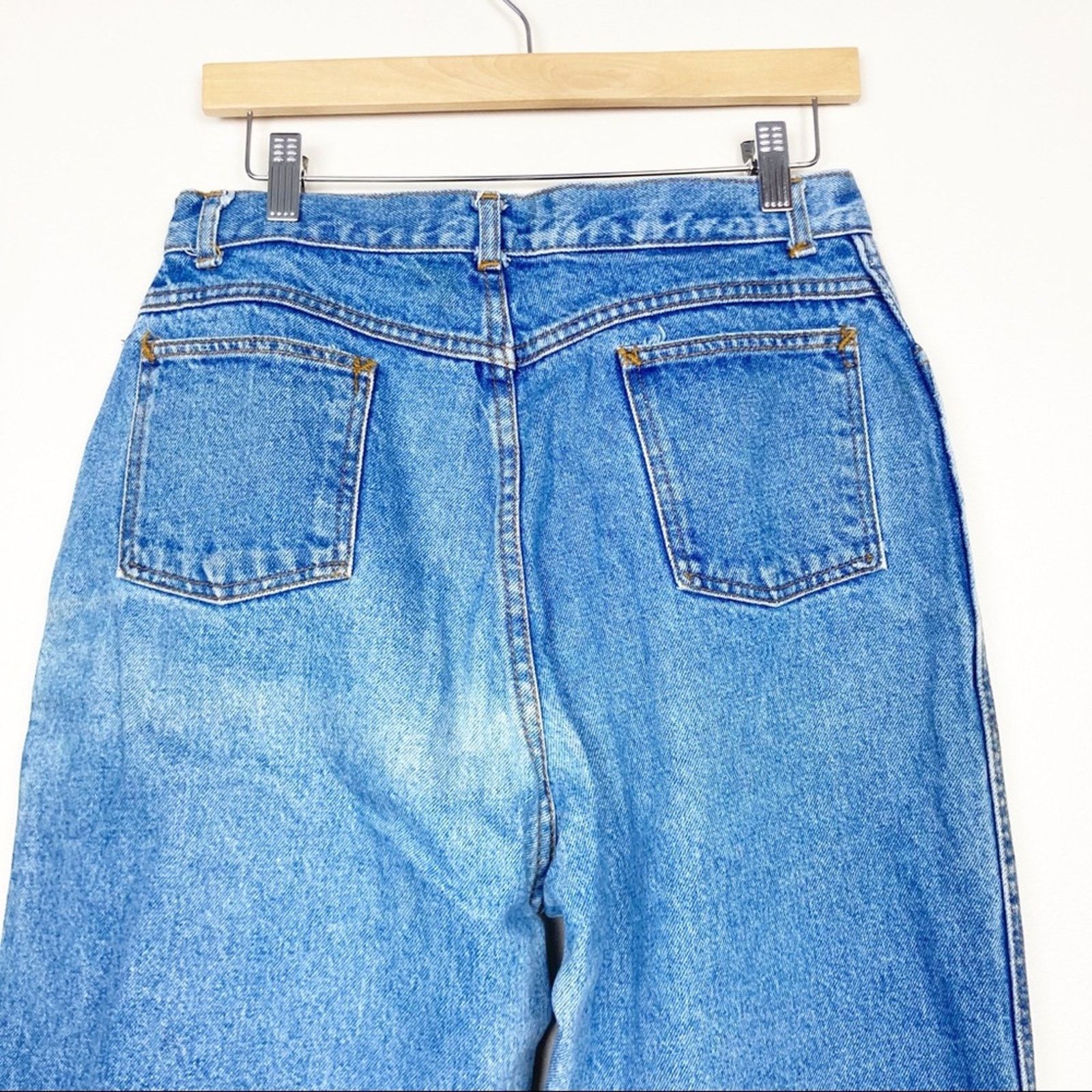 Vintage Vintage Bill Blass High Waisted Mom Jeans Sz 29 Size 29" - 3 Thumbnail
