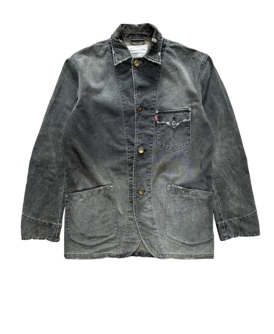 Levi's Vintage Clothing Levi's Sunfaded Denim Jacket Size US M / EU 48-50 / 2 - 1 Thumbnail