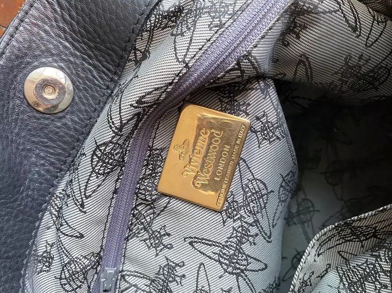 Vivienne Westwood Vivienne Westwood size os Black leather pirate pattern wate Size ONE SIZE - 4 Thumbnail