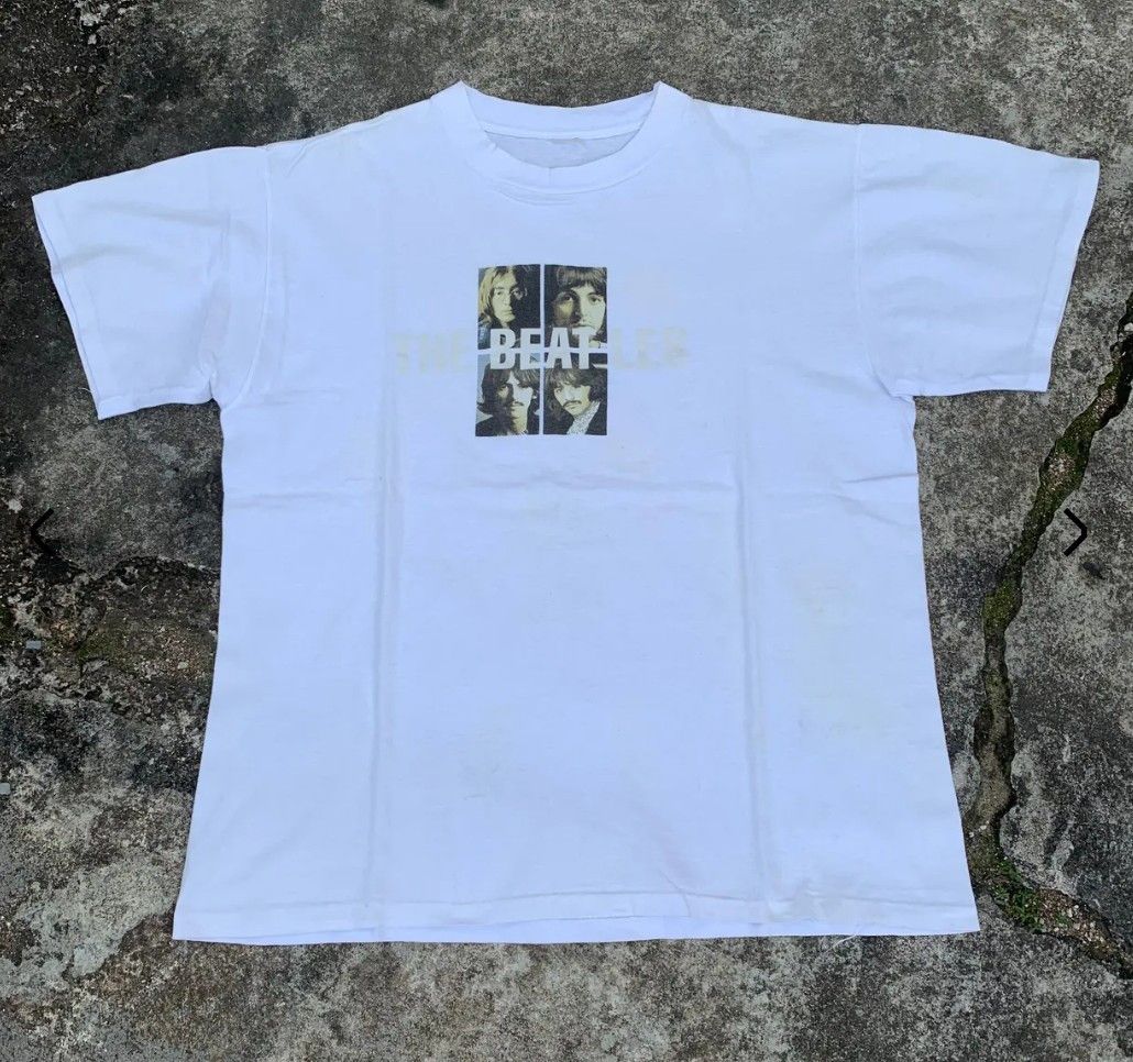 Band Tees Vtg The Beatles White Album Tee Size US L / EU 52-54 / 3 - 1 Thumbnail