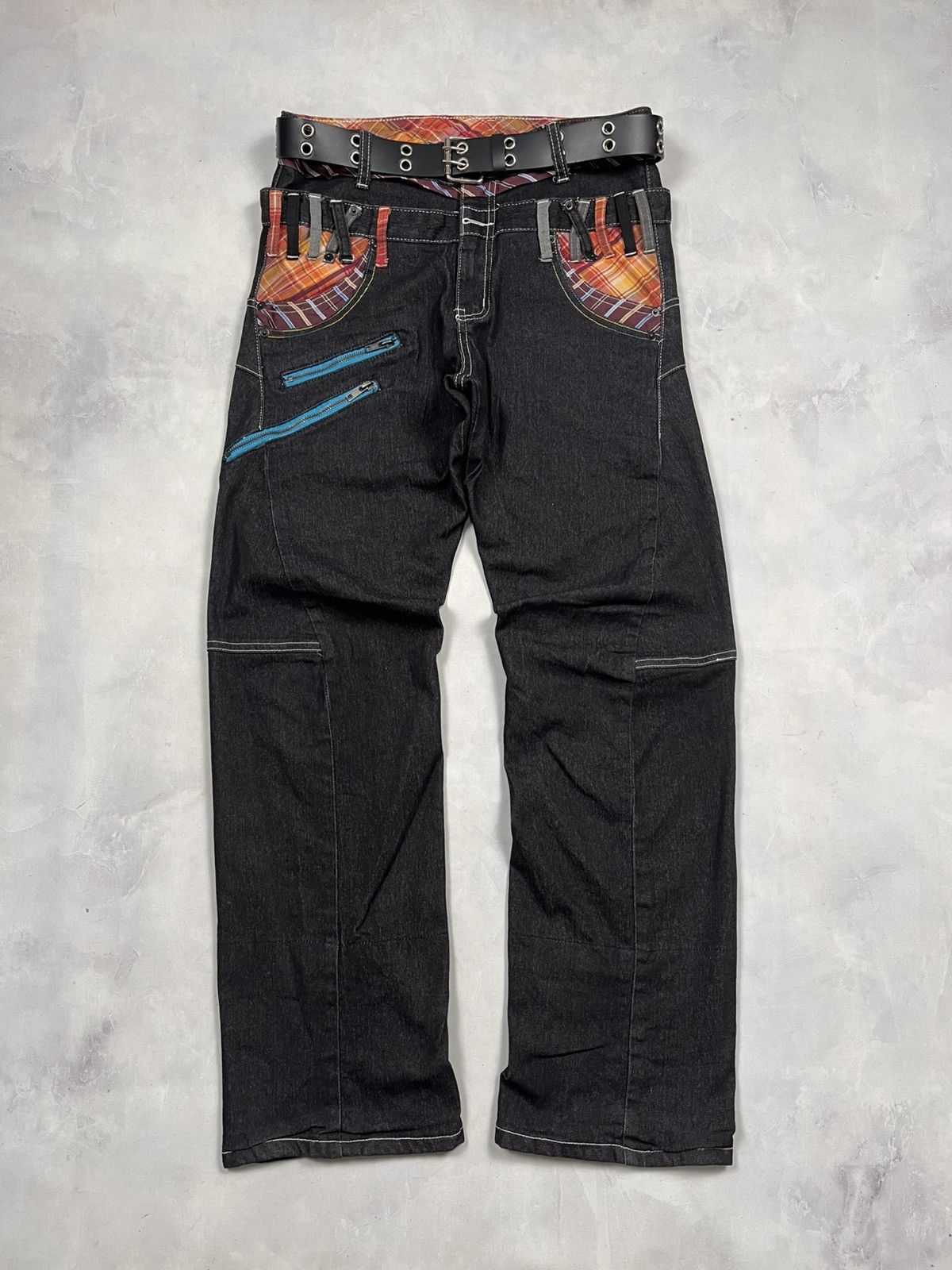 Japanese Brand Japanese Breathmint Double Waist Long Pants Black Size US 32 / EU 48 - 1 Thumbnail