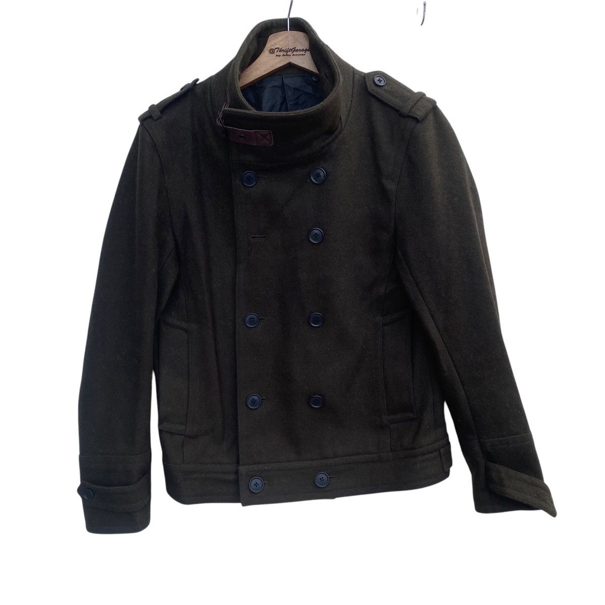 Beams Plus × Designer BEAMS Tactical Double Breasted Wool Jacket Size US S / EU 44-46 / 1 - 1 Thumbnail