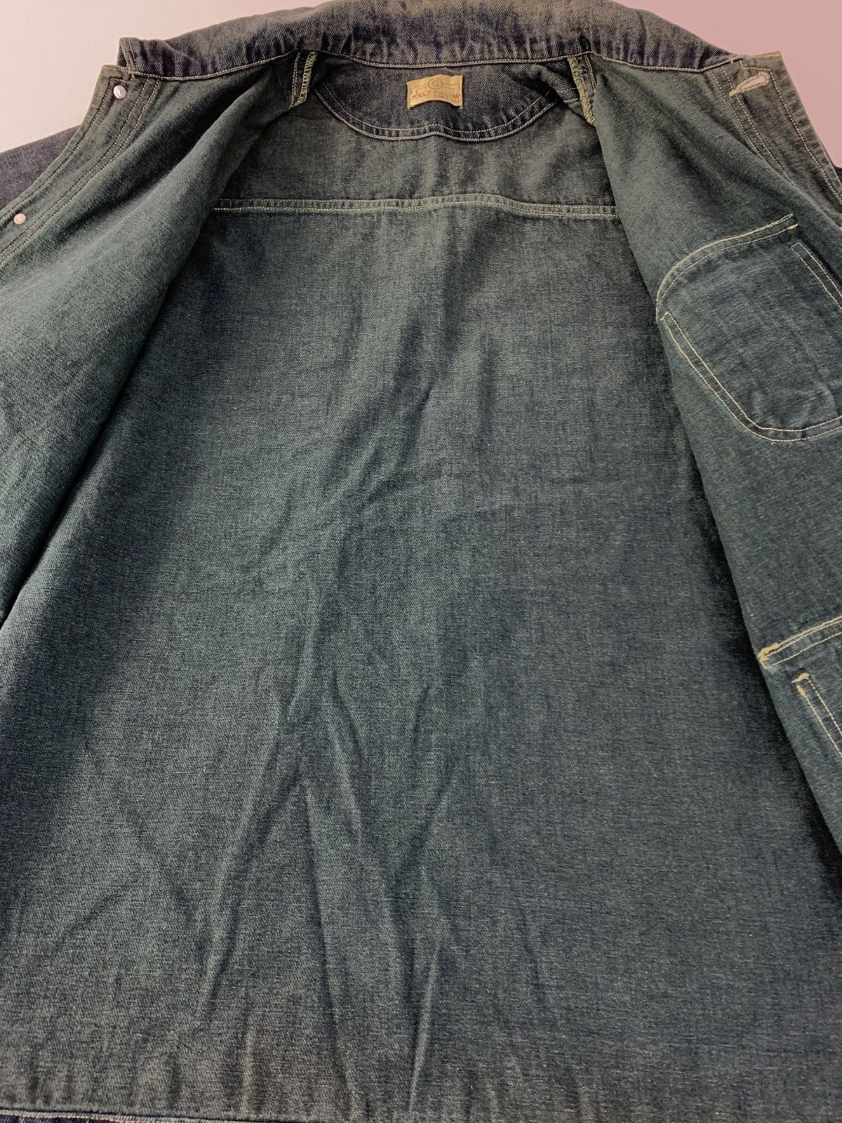 Other Jolly Fellow 1951 Chore Denim Multi pockets Trucker Western Size US L / EU 52-54 / 3 - 6 Thumbnail