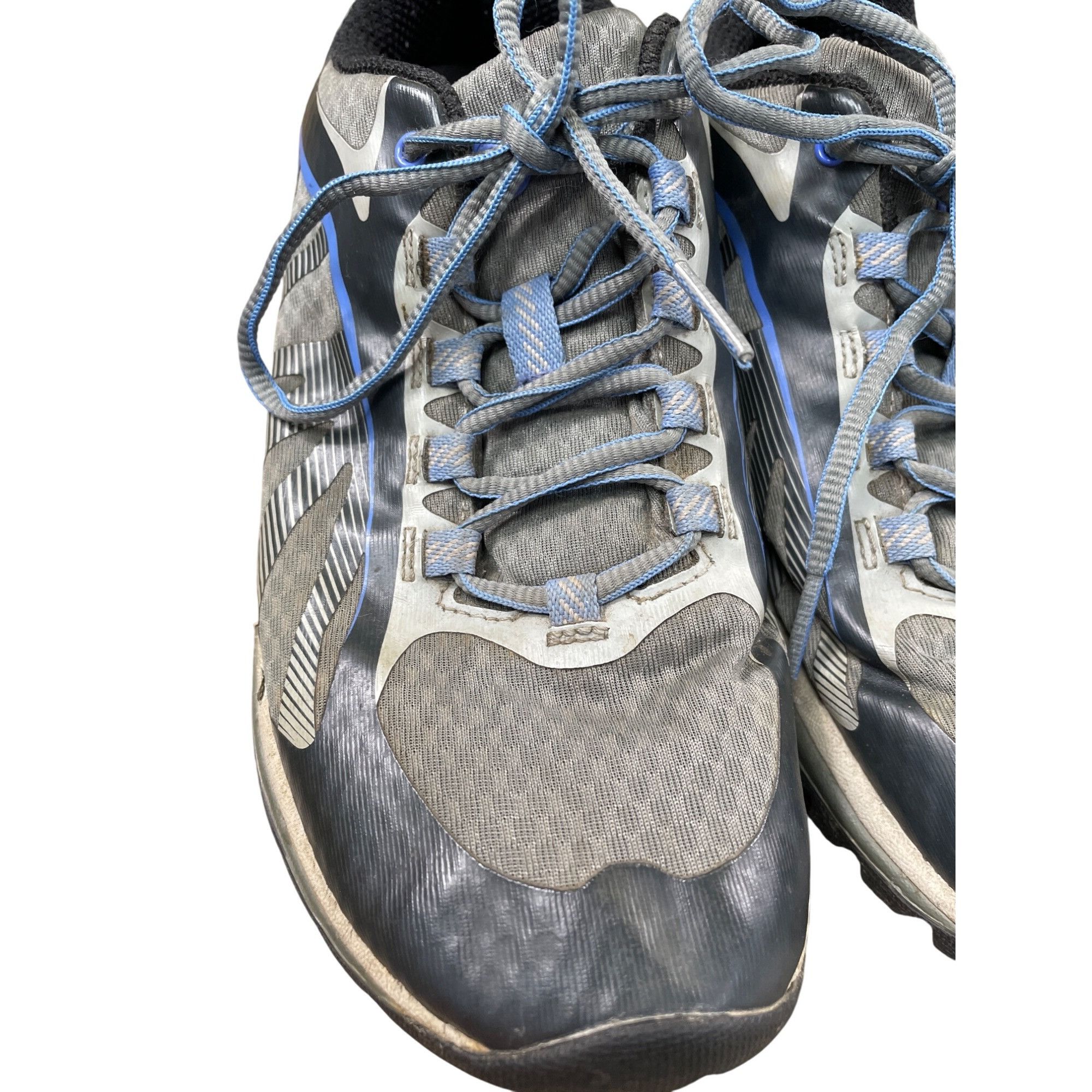 Merrell Merrell Womens Gray Blue Hiking Trail Sneakers Shoes size 7. Size US 7.5 / IT 37.5 - 6 Thumbnail