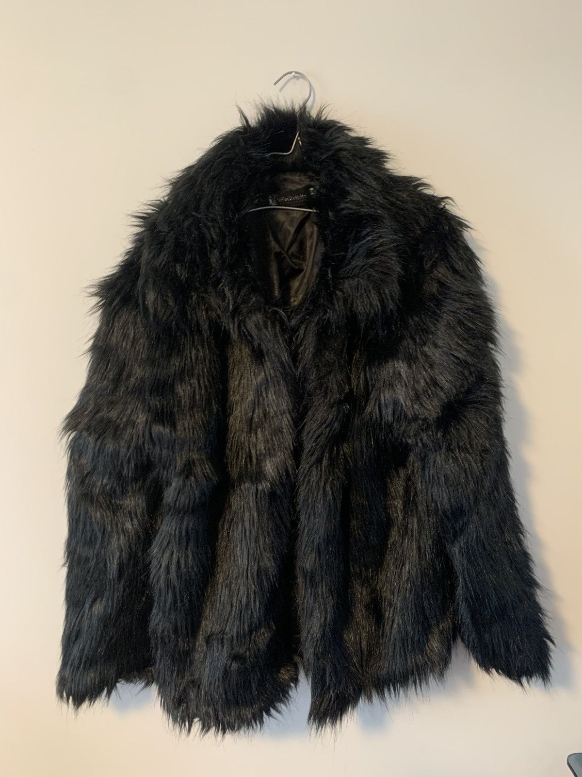 Other VINTAGE BLACK FUR COAT - BARELY WORN Size US XL / EU 56 / 4 - 1 Thumbnail