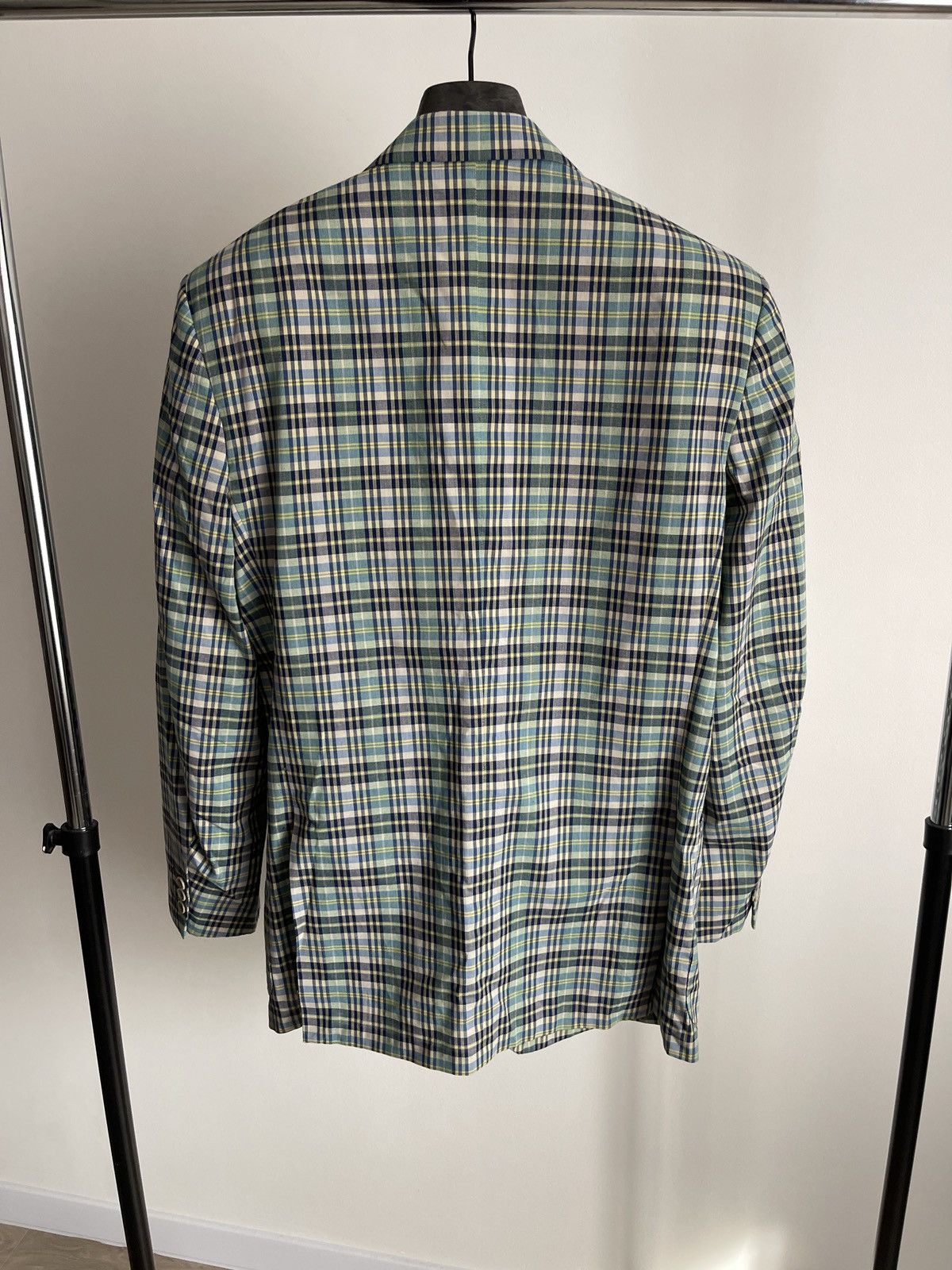 Vintage Vintage Nino Cerruti Plaid Blazer | Made in Italy L Size 42R - 4 Thumbnail