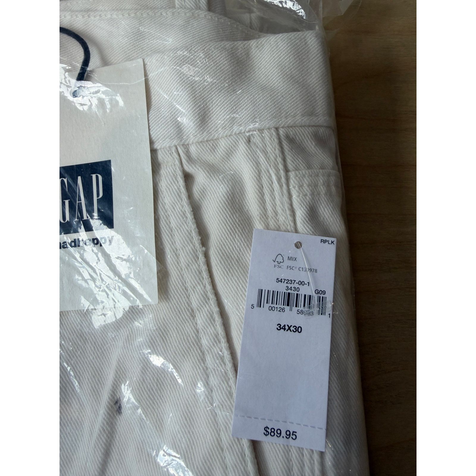Gap Gap x Madhappy Painter Carpenter Pants White NWT W34 L30 Size US 34 / EU 50 - 7 Thumbnail