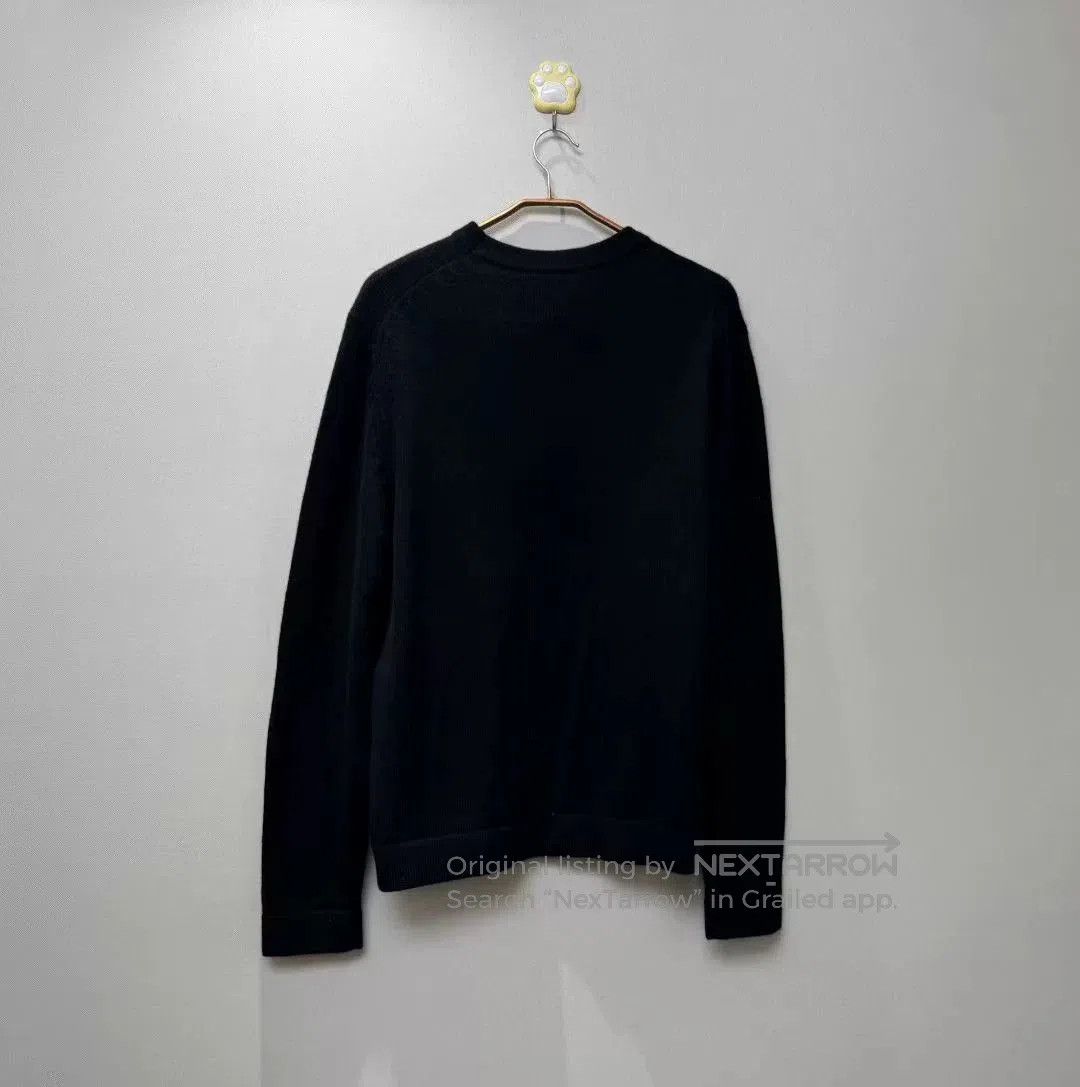 Dior Dior New Black Embroidered Logo Sweater. Size US L / EU 52-54 / 3 - 4 Thumbnail