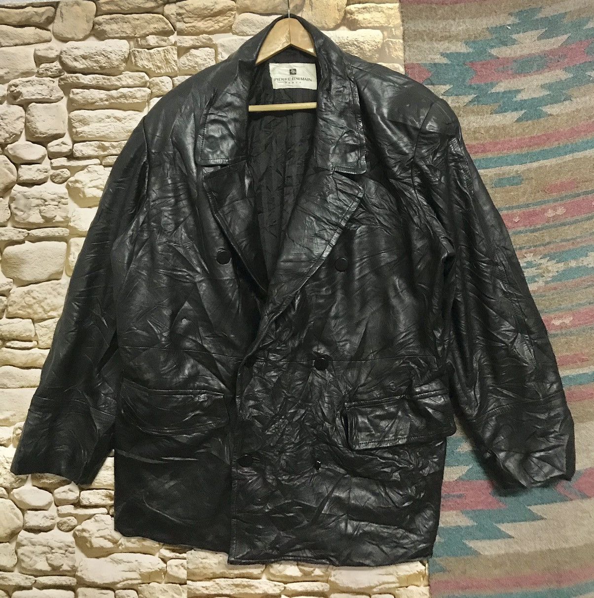 Pierre Balmain Pierre Balmain Paris Leather Jacket Size US XL / EU 56 / 4 - 1 Thumbnail