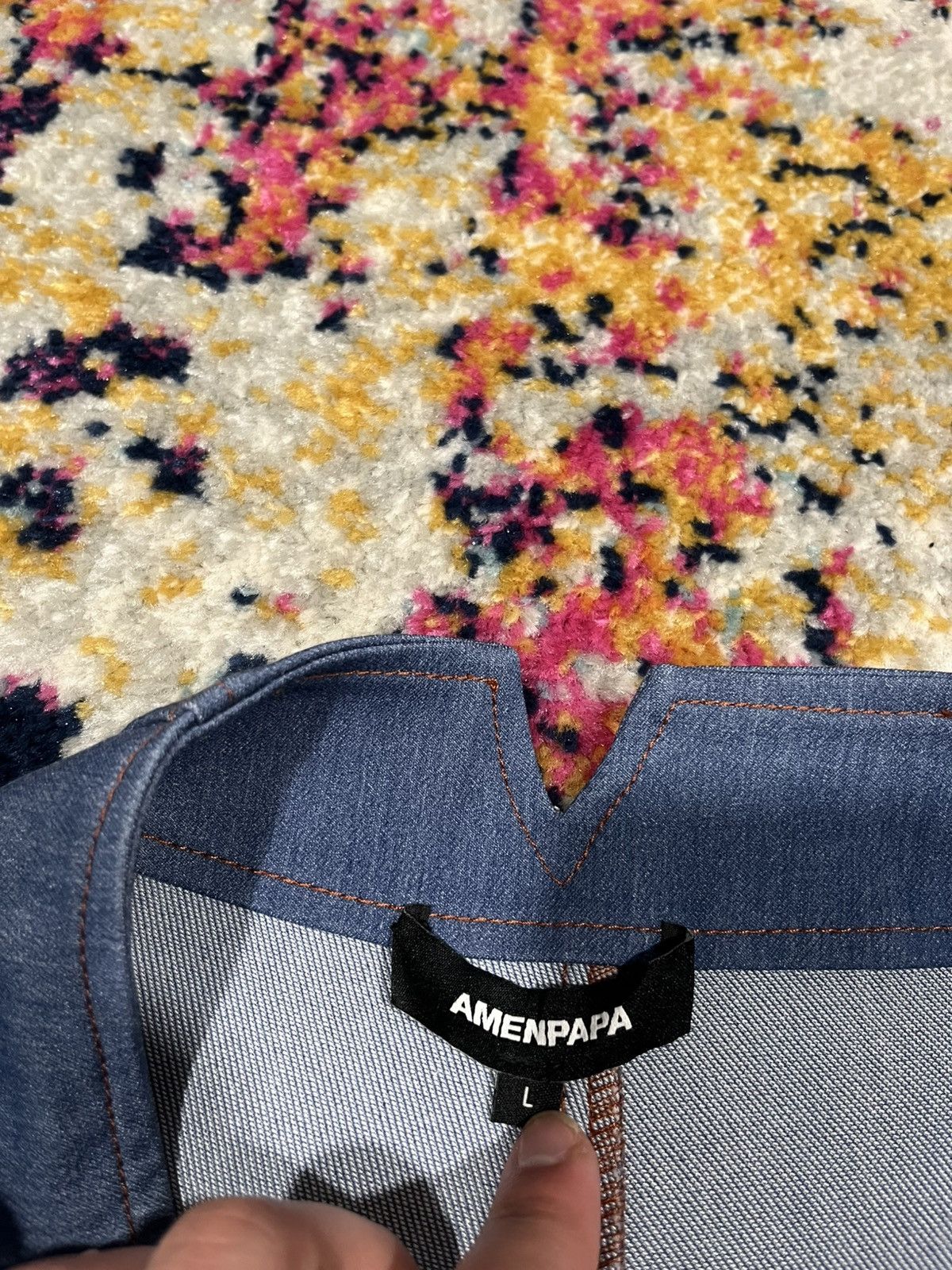 Vintage Amenpapa large Baggy Jeans 29 Size US 28 / EU 44 - 4 Thumbnail
