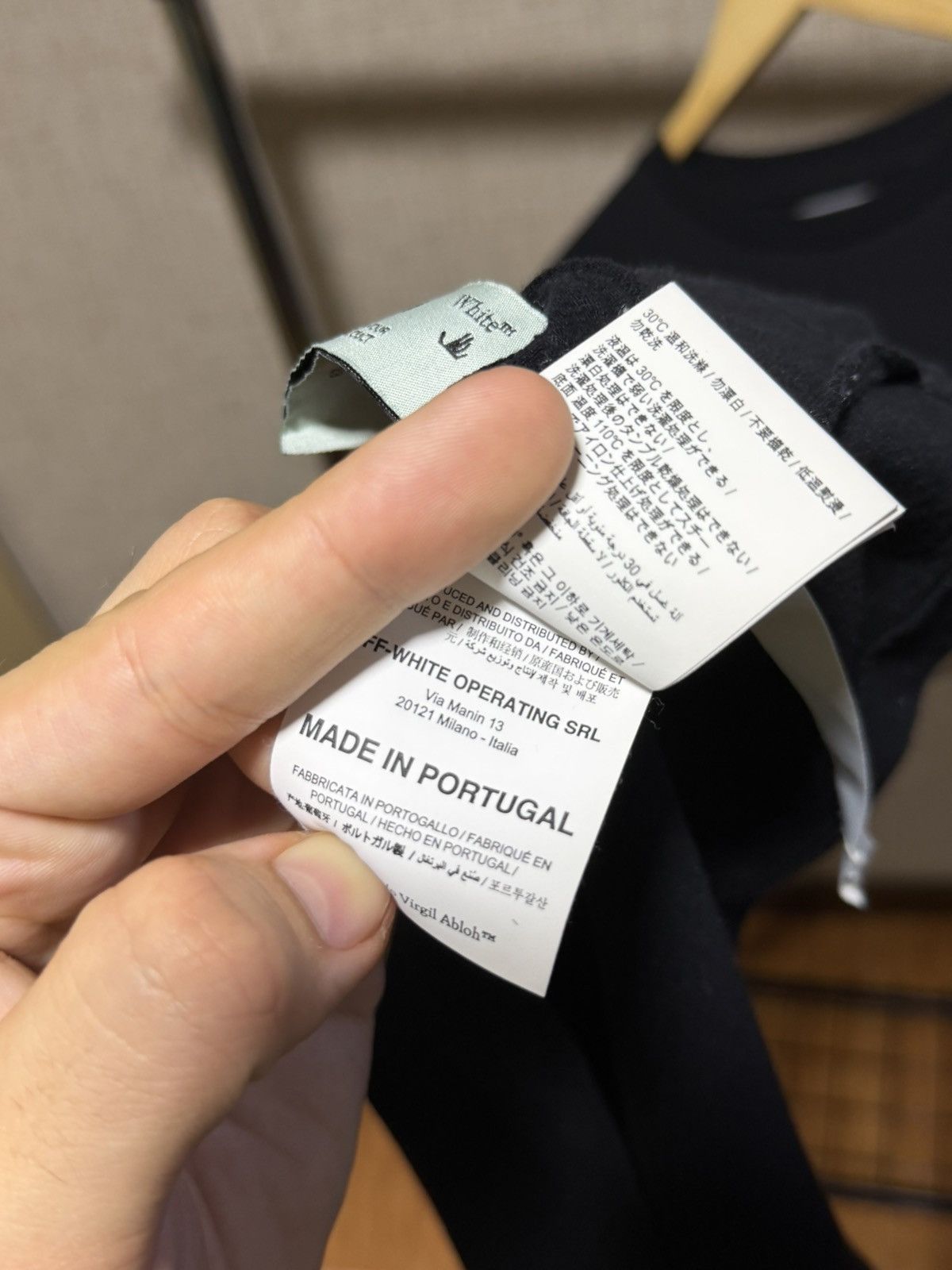 Off-White OFF WHITE PASCAL SKELETON BLACK LONG-SLEEVE Size US S / EU 44-46 / 1 - 8 Thumbnail
