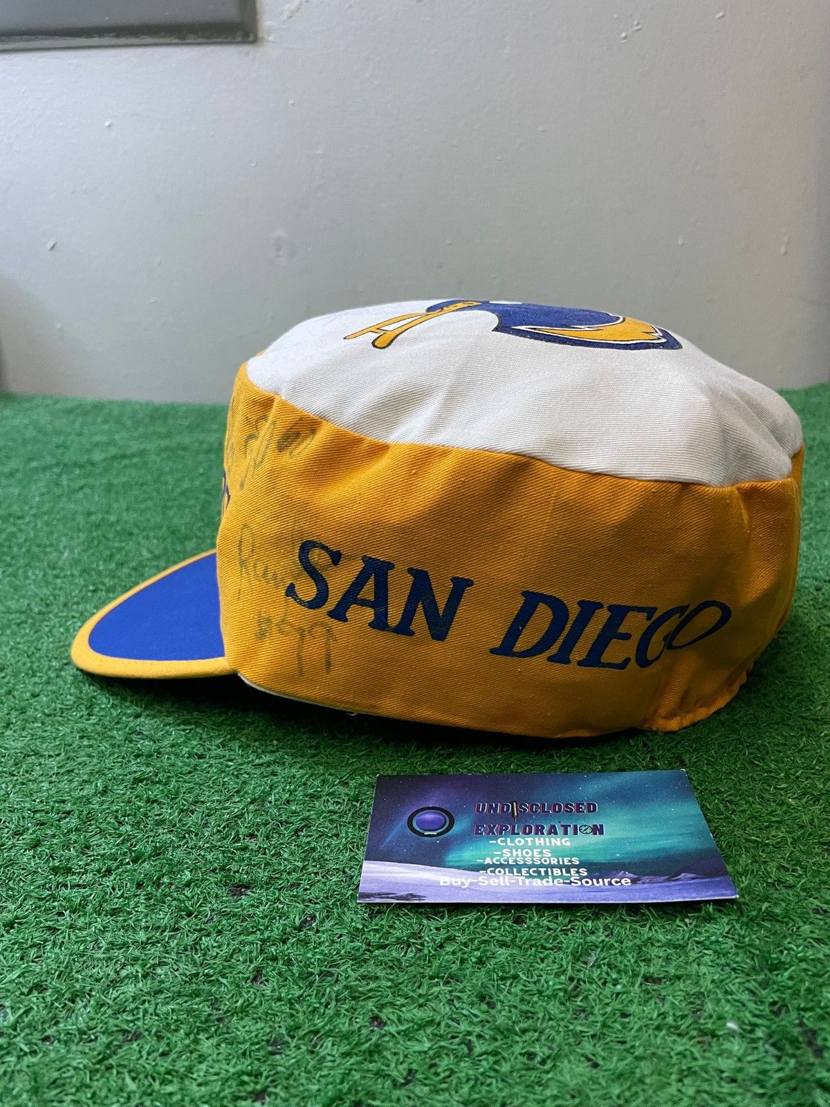 NFL Vintage 1980s San Diego Chargers NFL painters hat Size ONE SIZE - 3 Thumbnail
