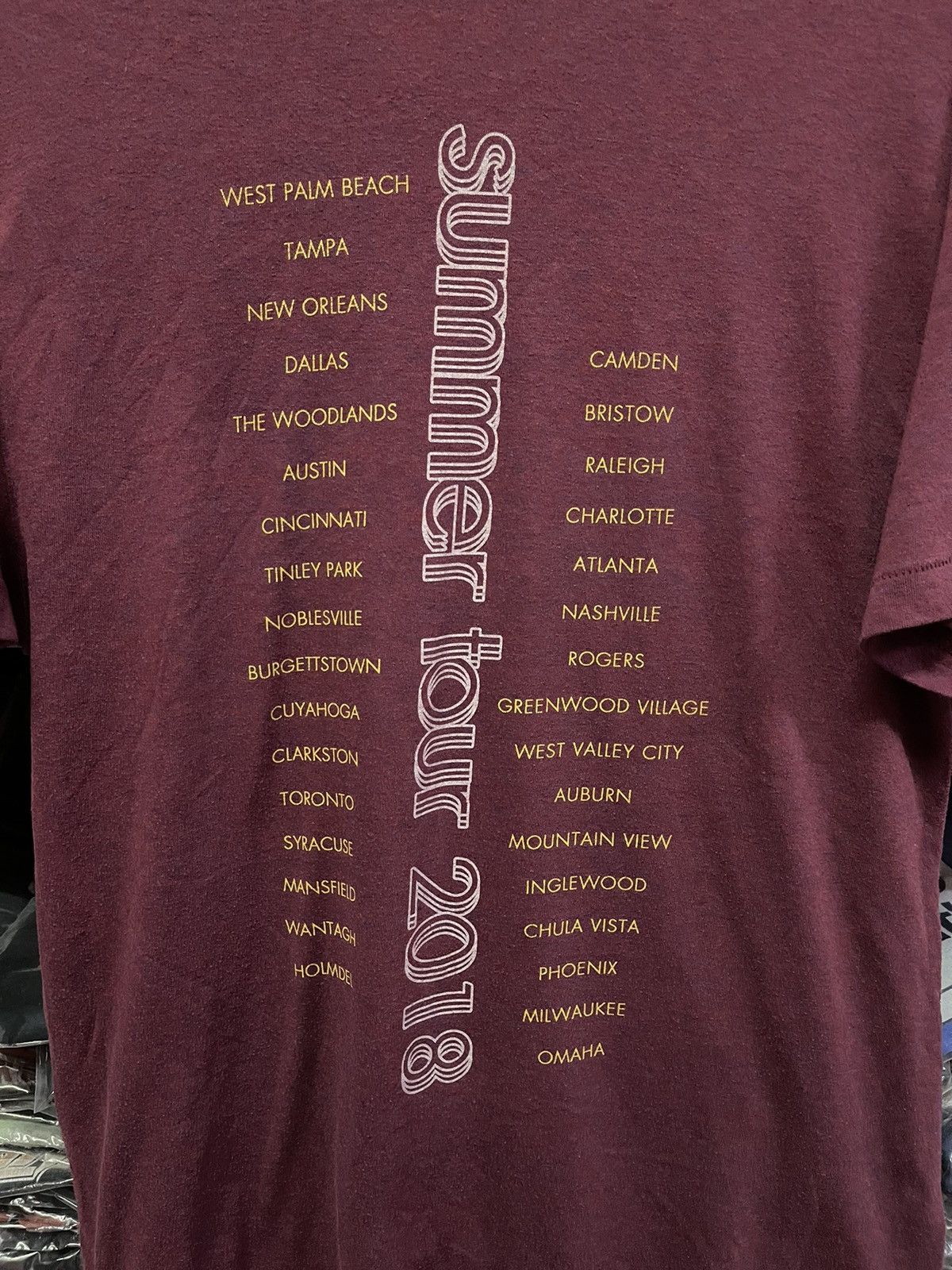 Band Tees Tour Tee x Weezer🔥🔥🔥 Size US M / EU 48-50 / 2 - 7 Thumbnail