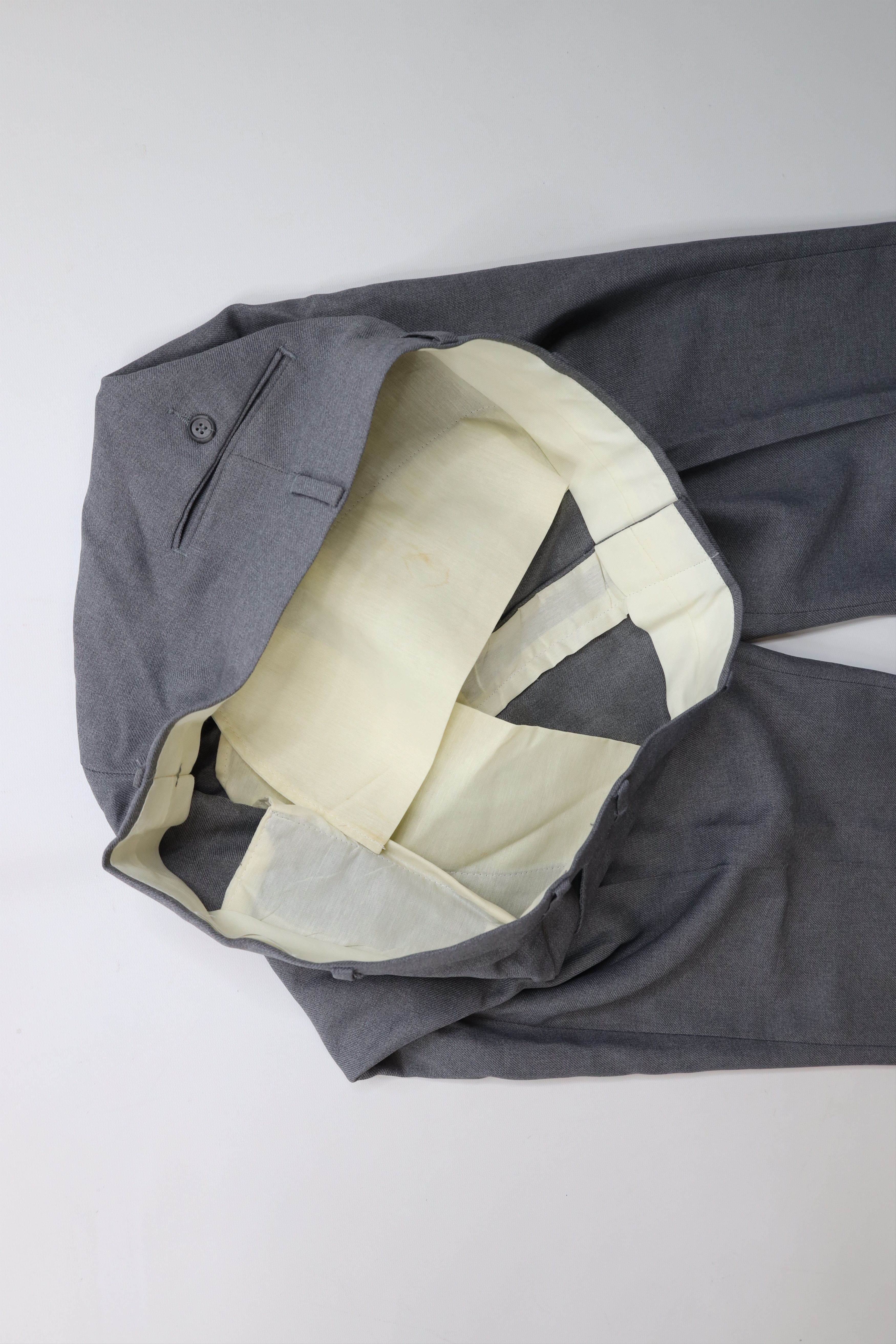 Vintage Vintage 70s Streetwear Knit Bell Bottoms Chino Pants Gray Size US 40 / EU 56 - 8 Thumbnail