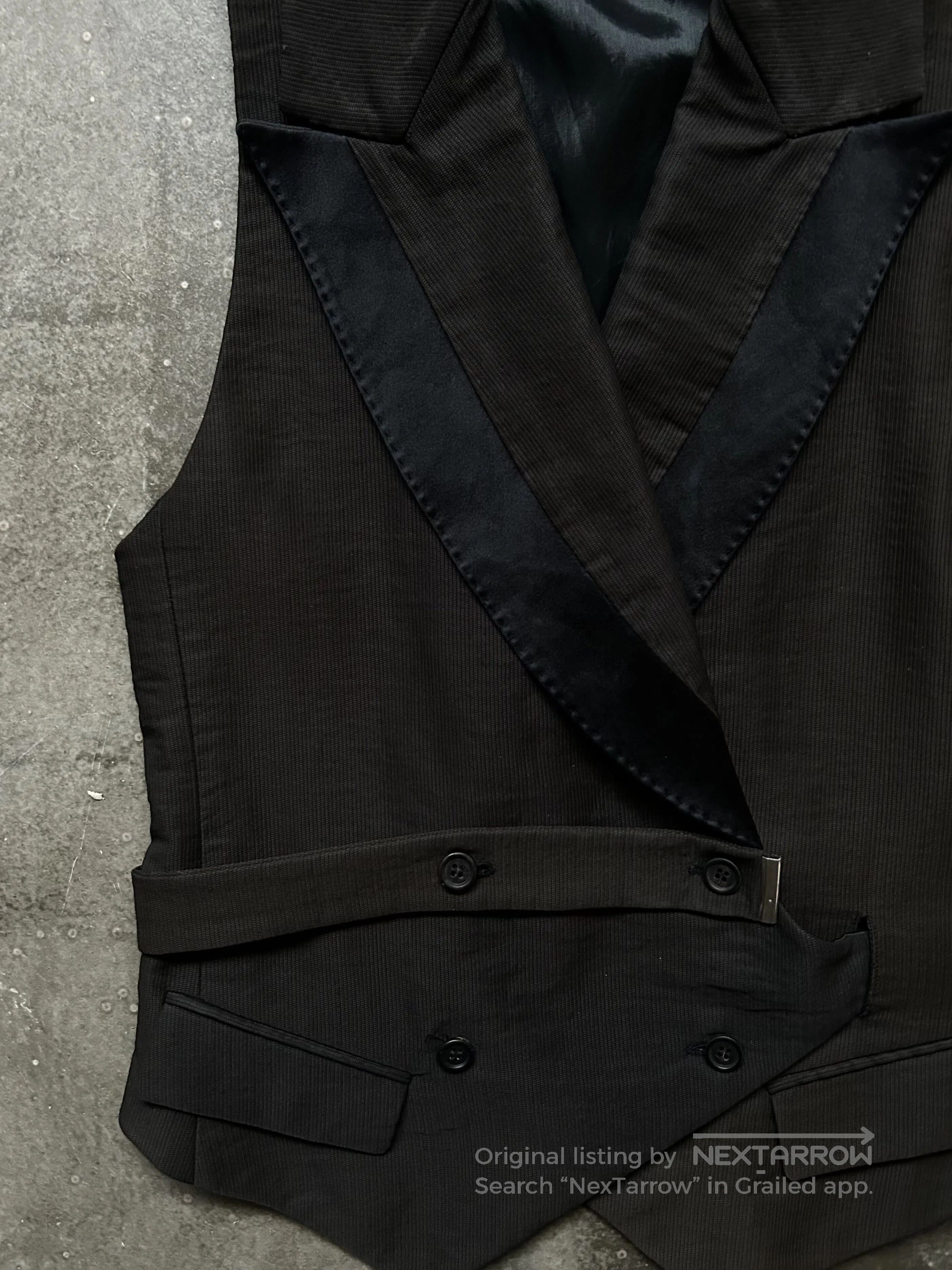 Alexander McQueen Alexander McQueen 2001aw Black Vest. Size US L / EU 52-54 / 3 - 5 Thumbnail