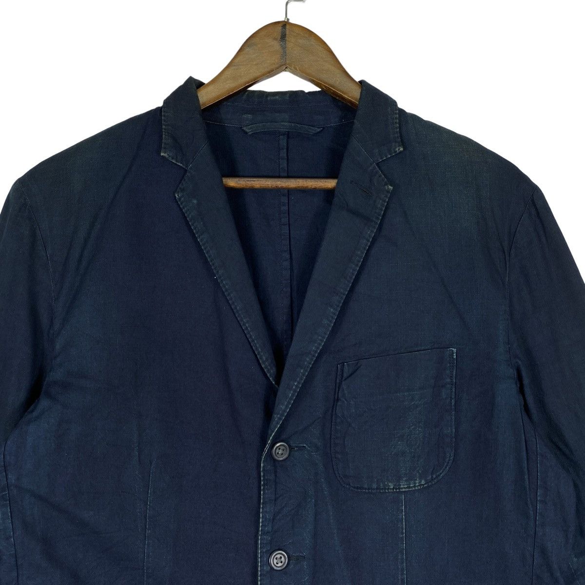 45rpm Umii 908 45rpm Indigo Light Denim Jacket Size US M / EU 48-50 / 2 - 5 Thumbnail