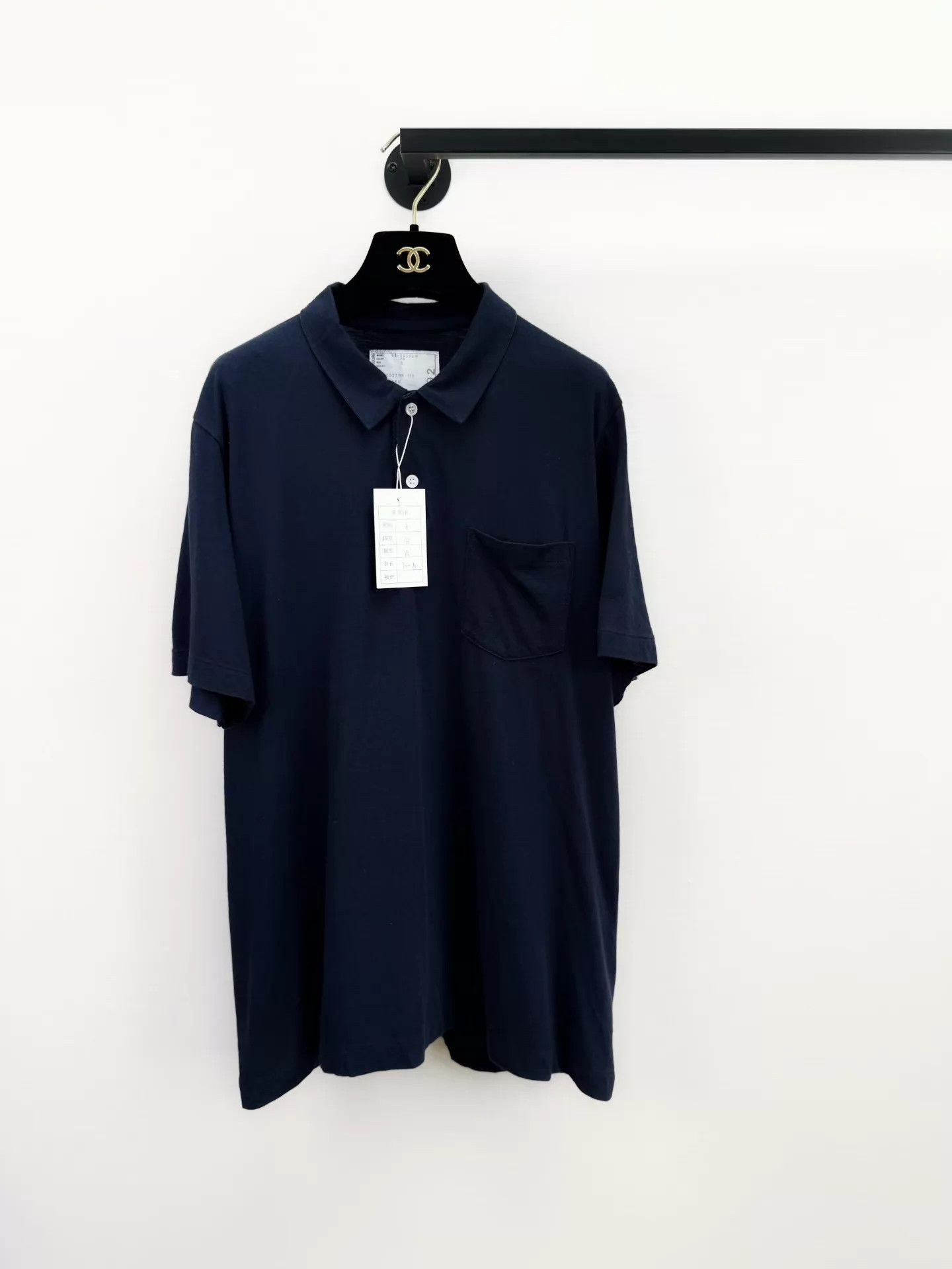 Sacai sacai men's polo shirt 3, authentic worn once like new Size US L / EU 52-54 / 3 - 1 Thumbnail