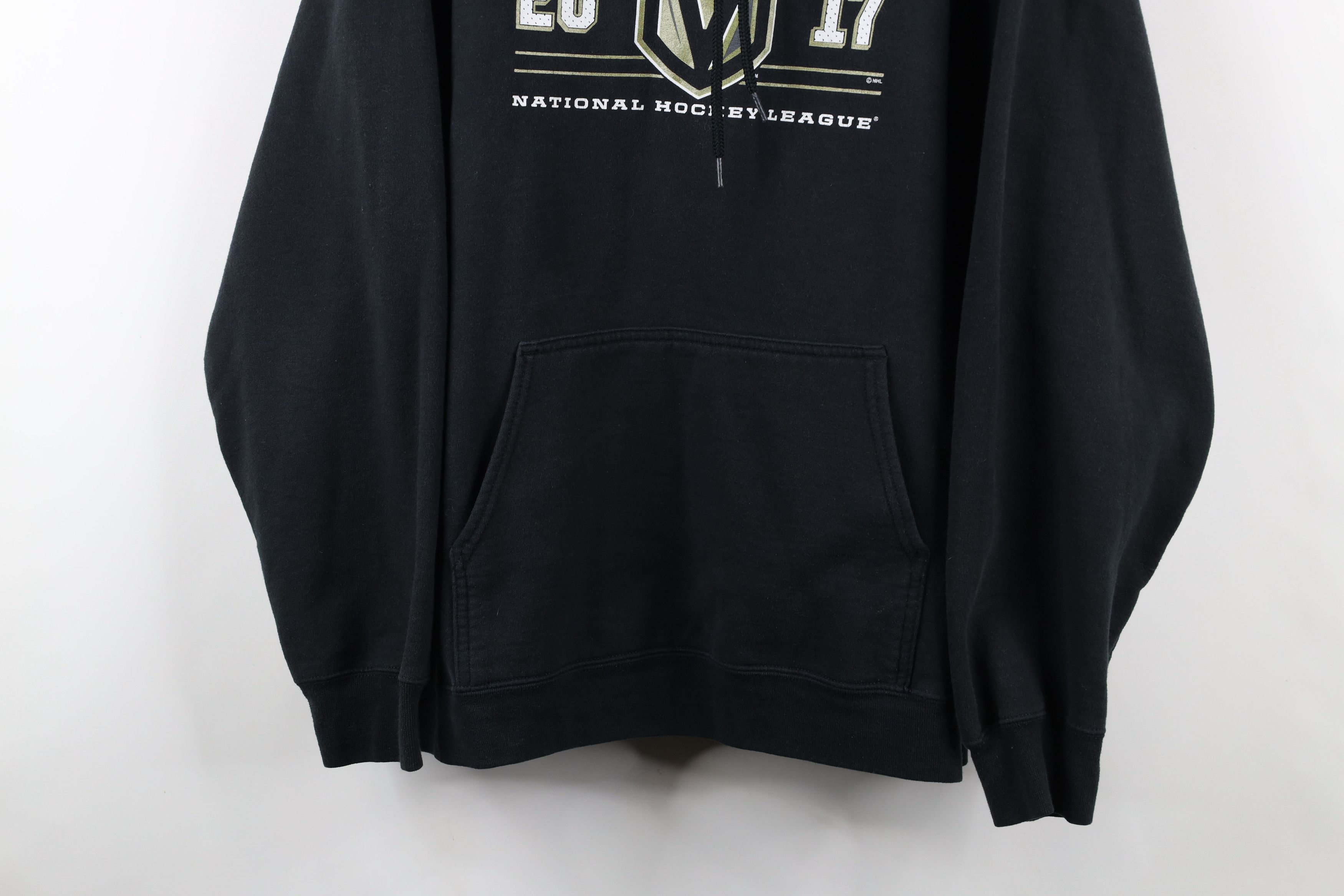 Majestic × Vintage Majestic Out Las Vegas Golden Knights Hockey Hoodie Black Size US XL / EU 56 / 4 - 3 Thumbnail