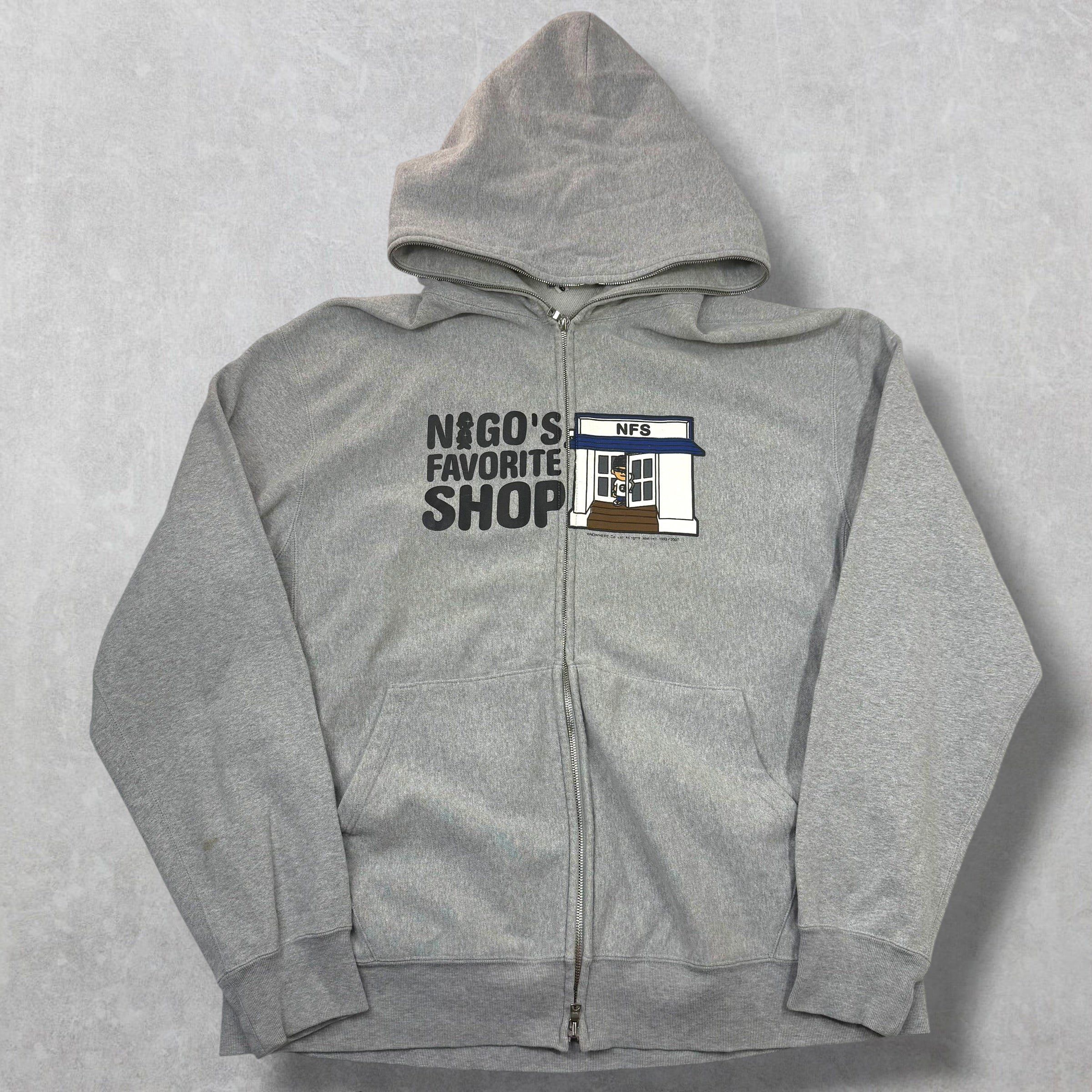 Bape Bape 'Nigo's Favorite Shop' Full Zip Hoodie XL Size US XL / EU 56 / 4 - 1 Thumbnail