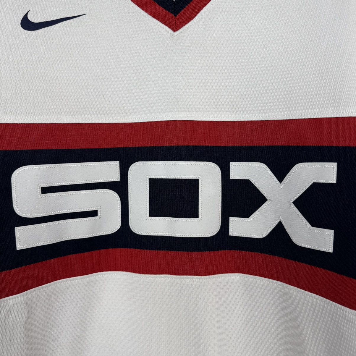 Nike CHICAGO WHITE SOX HOME BASEBALL MLB SHIRT JERSEY sz L MEN Size US L / EU 52-54 / 3 - 8 Thumbnail