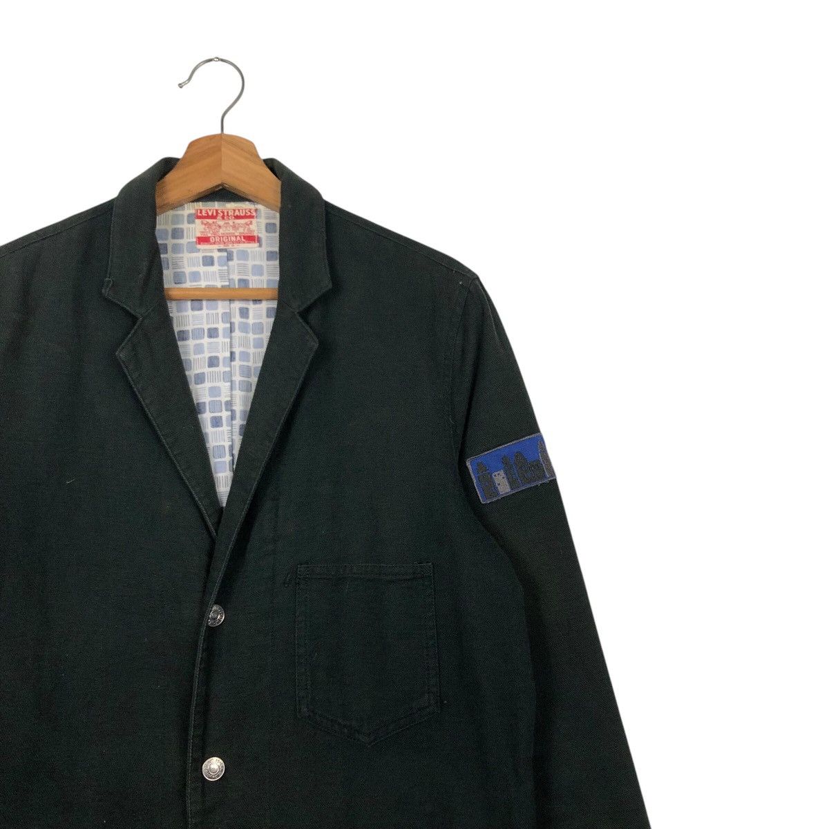 Levi's 📌Vintage Chore Worker Jacket Levi's Tartan Design Blanket Size US M / EU 48-50 / 2 - 7 Thumbnail