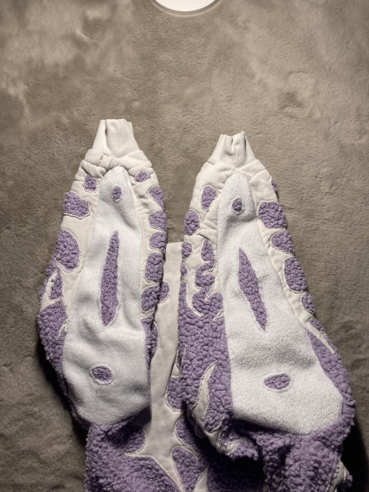 Nike × Vintage ⛩️Nike fleece sweatshirt custom vintage y2k rare purple baggy Size US M / EU 48-50 / 2 - 5 Thumbnail