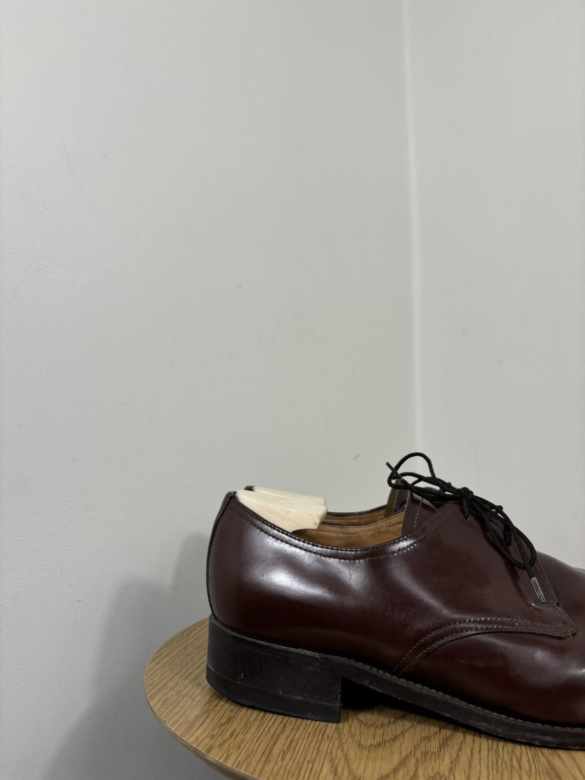 Shipton & Heneage Shipton & Heneage Men’s Dark Burgundy Leather Dress Shoes Size US 12 / EU 45 - 3 Thumbnail