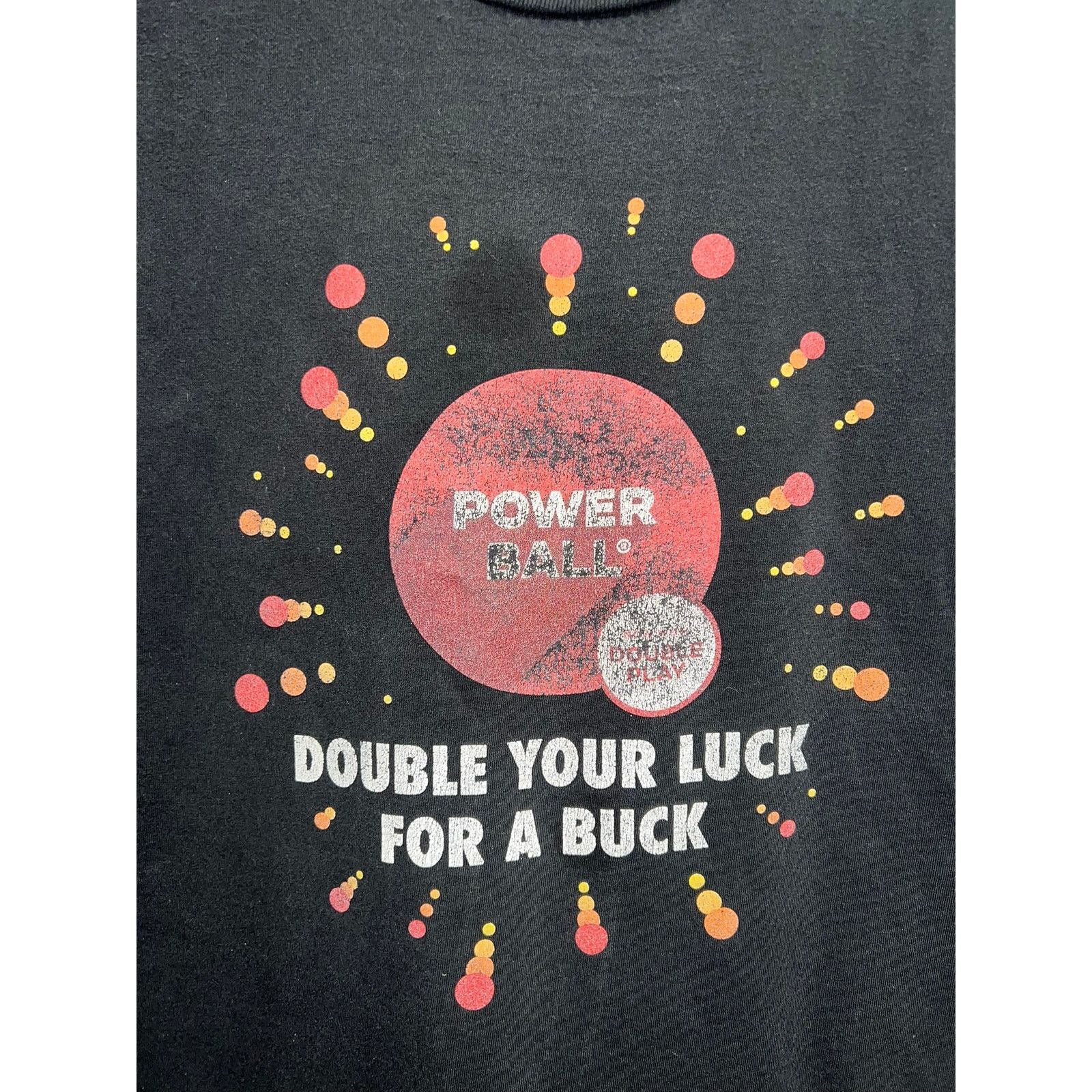 Vintage Vintage Power Ball Shirt Powerball Double Play black Tee M Size US M / EU 48-50 / 2 - 2 Thumbnail