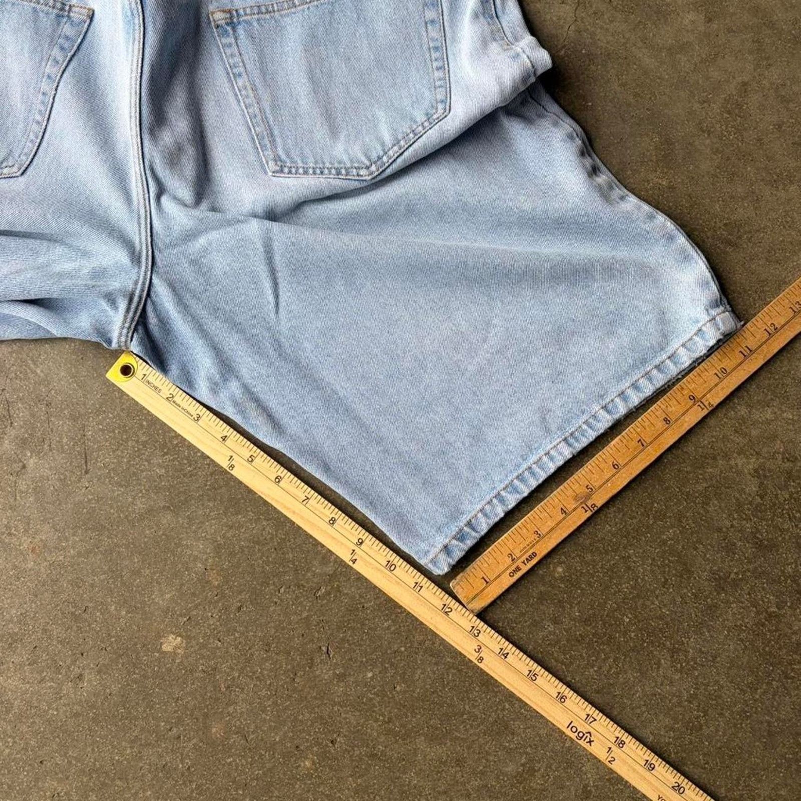 Levi's 2000s y2k baggy jorts Size US 40 / EU 56 - 4 Thumbnail