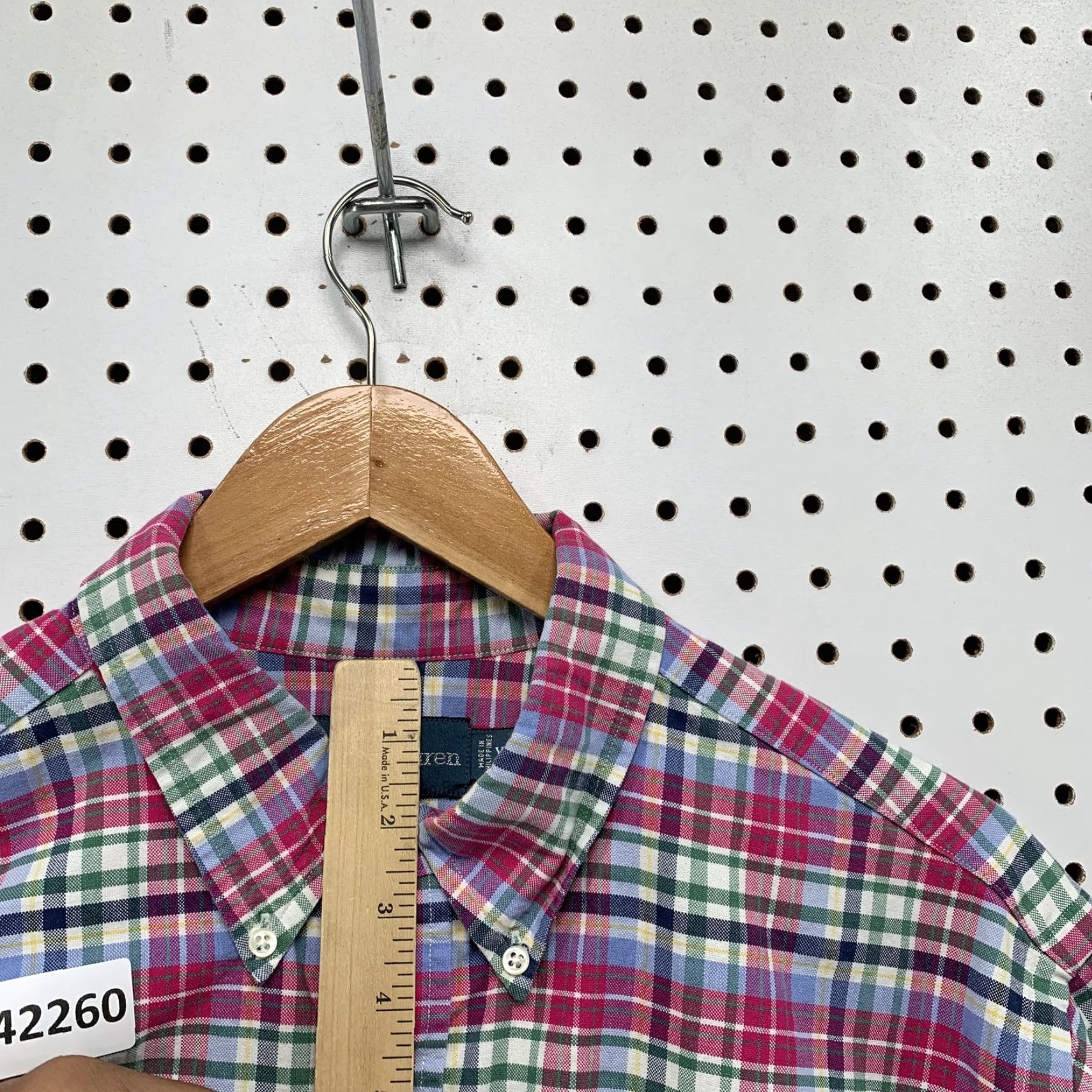 Ralph Lauren Ralph Lauren Plaid Button Down Shirt Mens XL Multicolor Long Sleeve Casual Size US XL / EU 56 / 4 - 4 Thumbnail