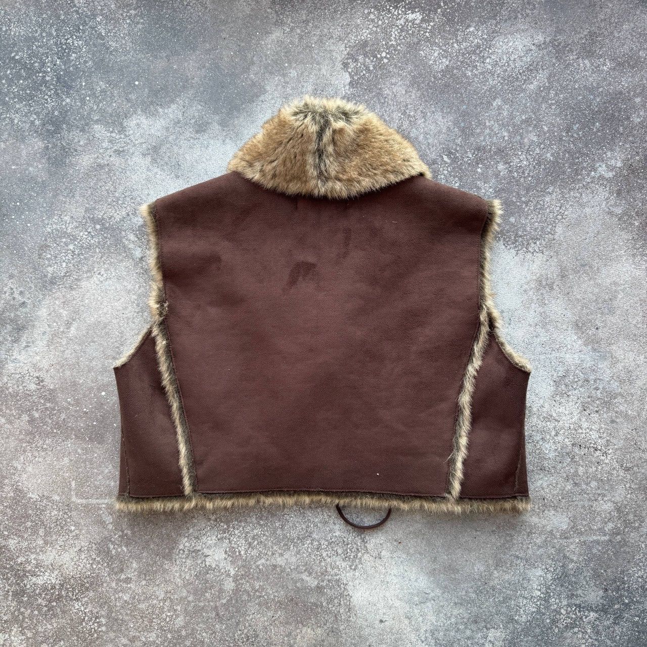 Hysteric Glamour Amazing Vintage Y2K Faux Fur Cropped Vest Size S / US 4 / IT 40 - 3 Thumbnail