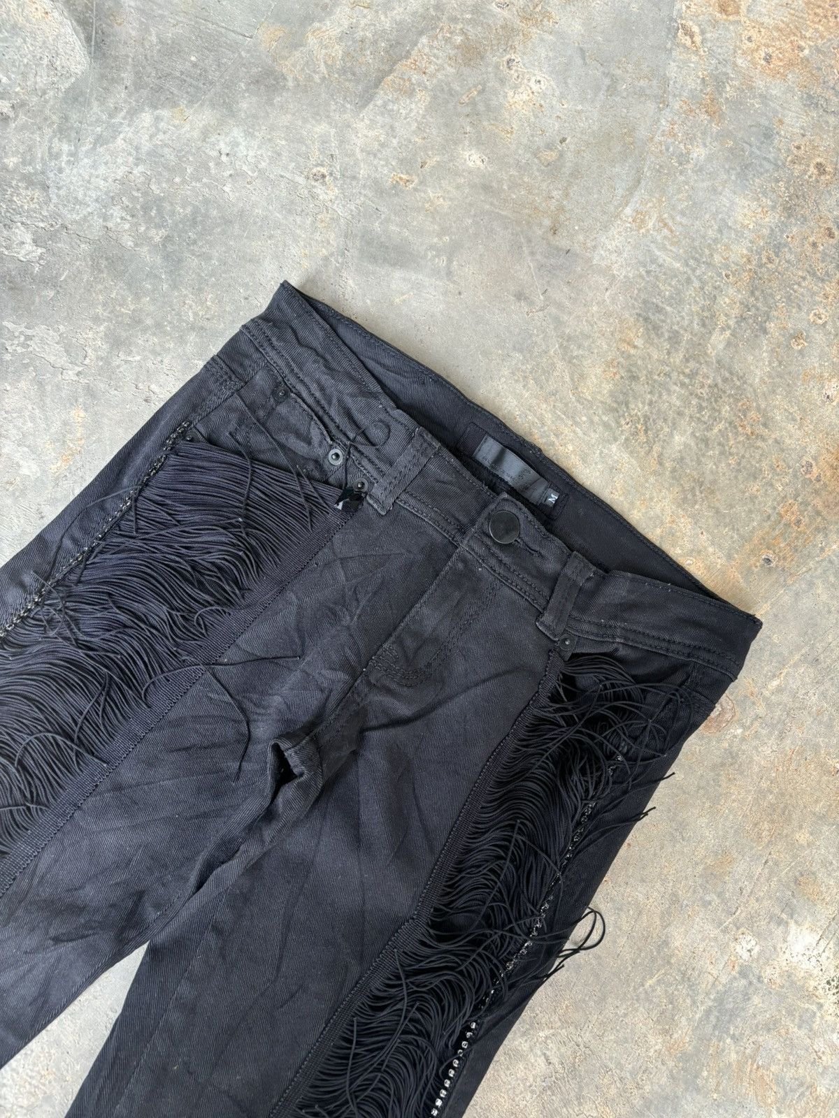 If Six Was Nine Y2k Huang Chu Chi Ifsixwasnine Lgb Punk Style Pants Size 29" - 7 Thumbnail