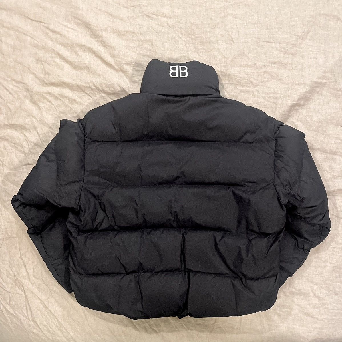 Balenciaga Balenciaga C Shape Embroidered BB Logo Puffer Jacket Size L / US 10 / IT 46 - 4 Thumbnail