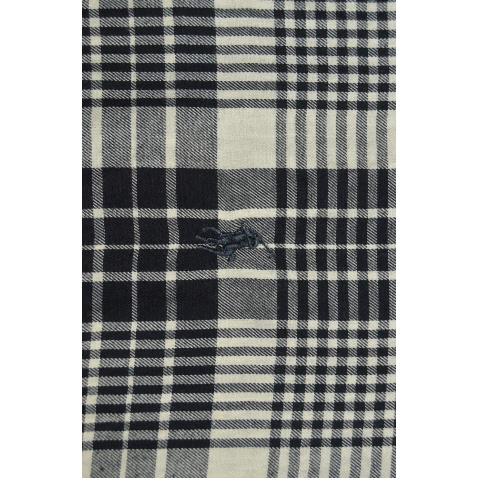 Polo Ralph Lauren VINTAGE Polo Ralph Lauren Blaire Shirt XL Black Plaid Cotton Long Sleeve Button-Up Mens Size US XL / EU 56 / 4 - 3 Thumbnail