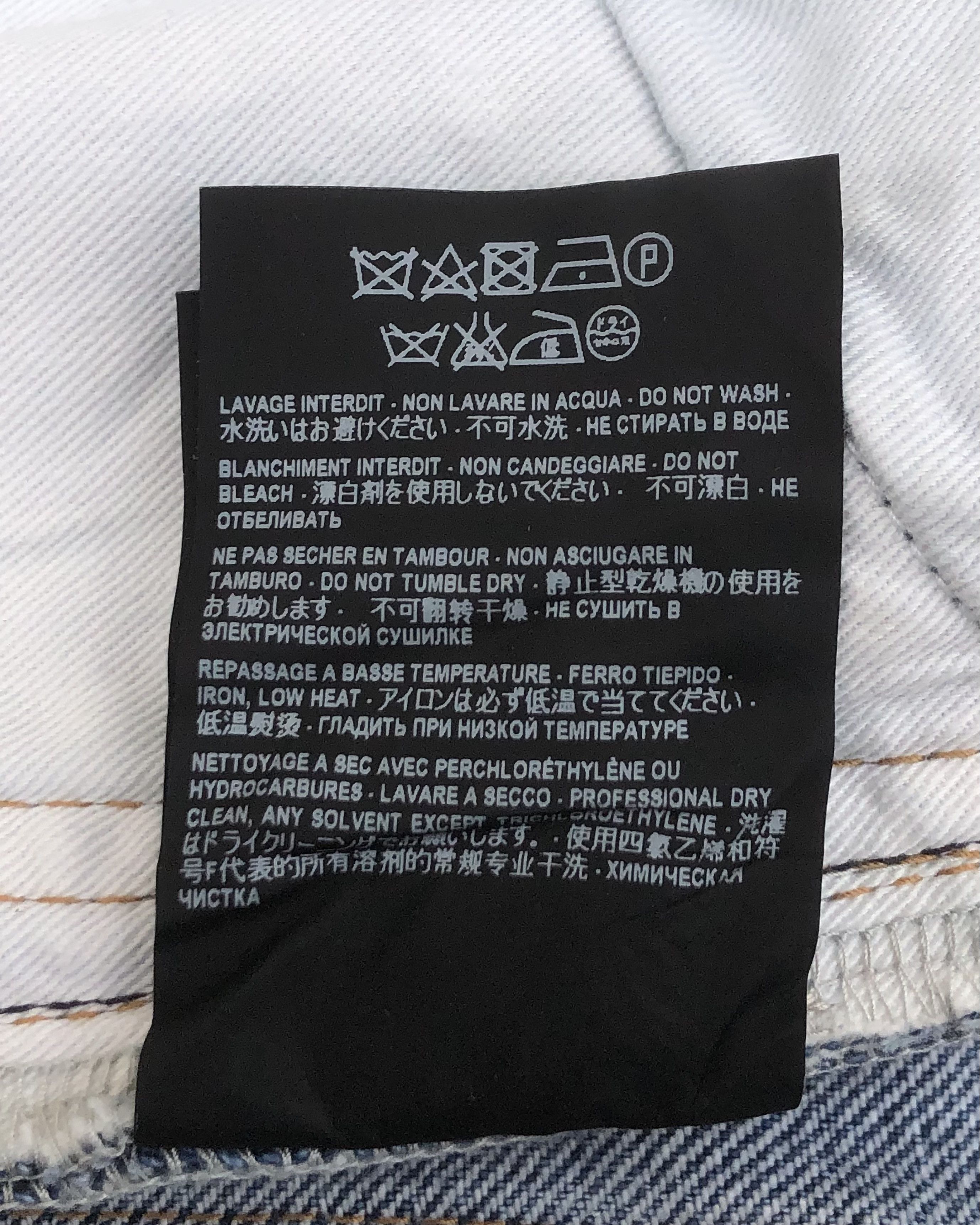 Saint Laurent Paris 2018 Saint Laurent Paris Crash Tapered Jeans Size US 32 / EU 48 - 12 Thumbnail