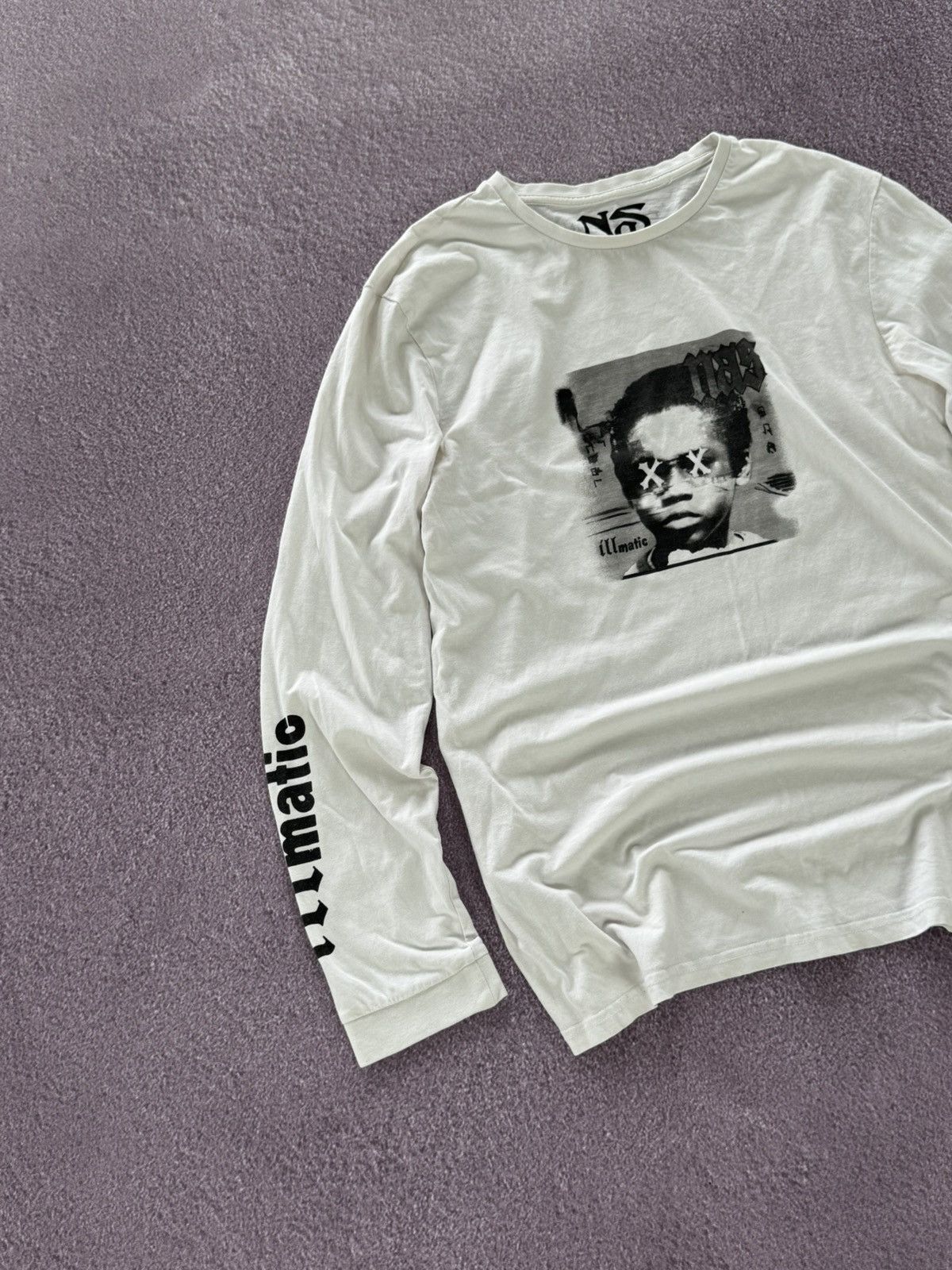 Nas NAS Rap/Hip-Hop 00s Streetwear Long Sleeve T-Shirt Size US M / EU 48-50 / 2 - 4 Thumbnail