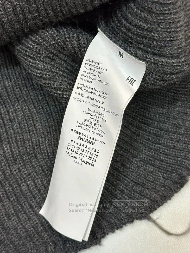 Maison Margiela maison margiela patchwork knit pullover top . Size US M / EU 48-50 / 2 - 3 Thumbnail
