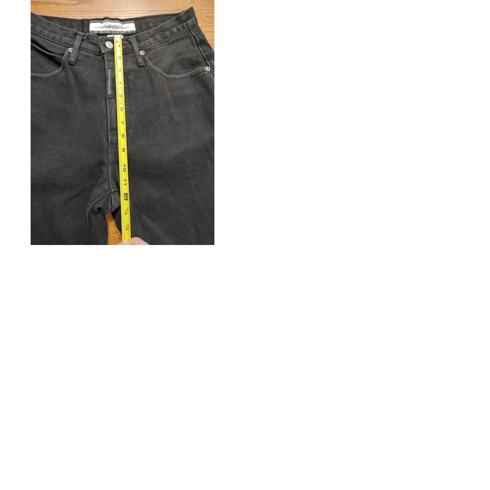 Denime VINTAGE Z Cavaricci Jeans Regular Fit Denim Black Womens 29x32 Zip 5-Pocket Stretch Classic Retro Y2K Vintage Shirt? Size 29" - 9 Thumbnail
