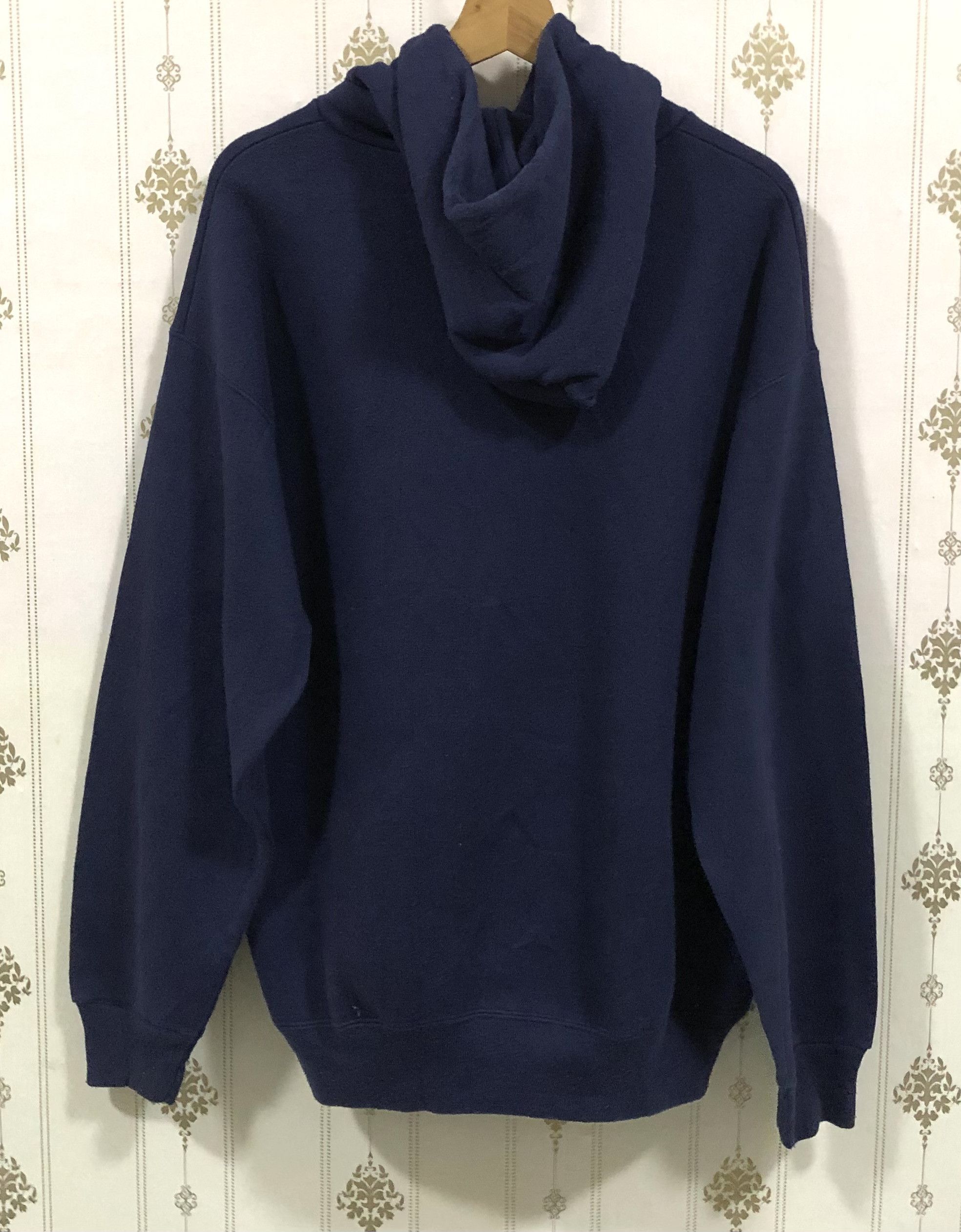 MLB Vintage 90s MLB New York Yankees hoodie pullover Size US L / EU 52-54 / 3 - 3 Thumbnail