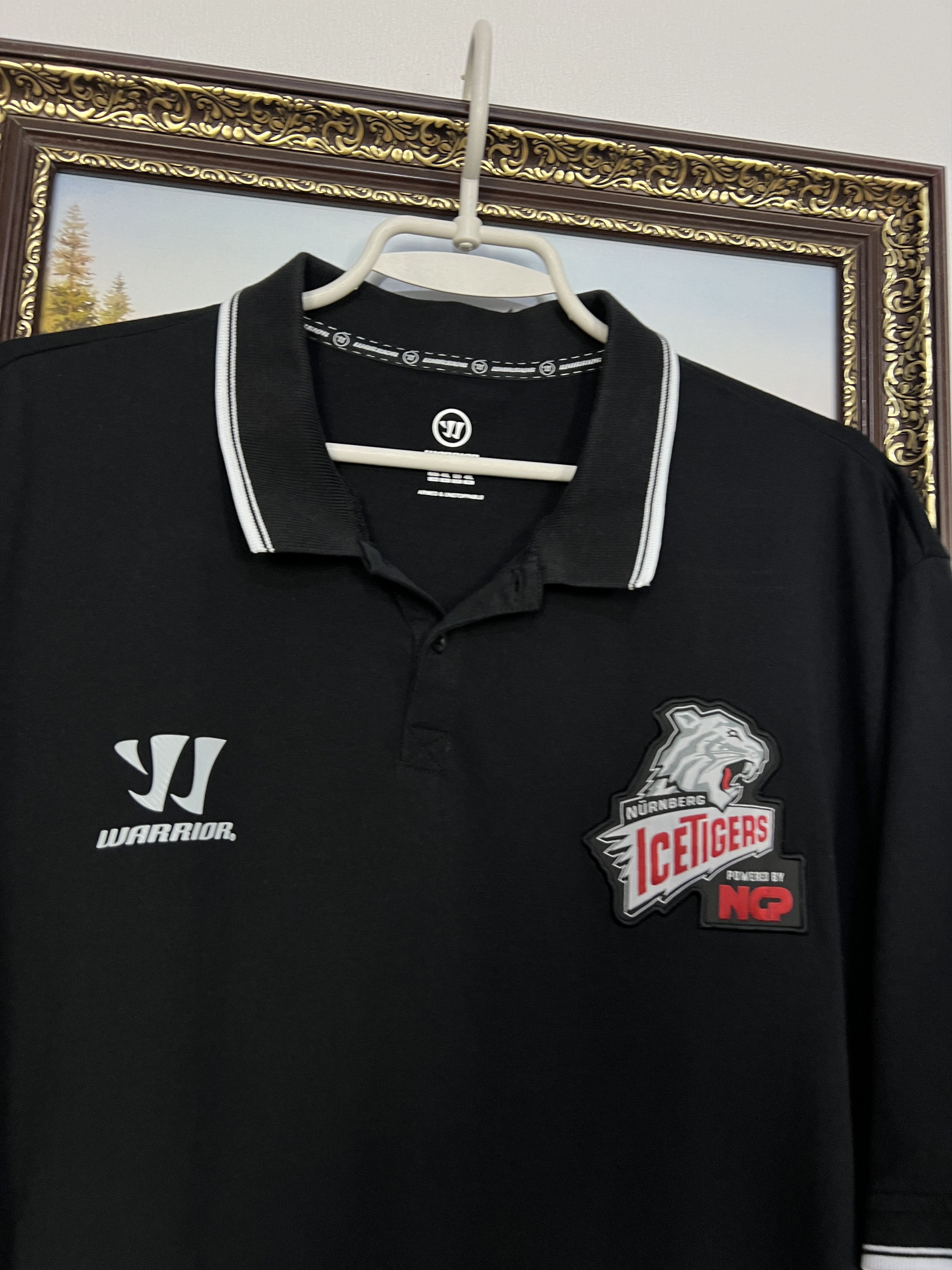 Warrior Nurnberg Ice Tigers Hockey Polo Shirt Trikot Jersey 3XL Size US XXL / EU 58 / 5 - 5 Thumbnail