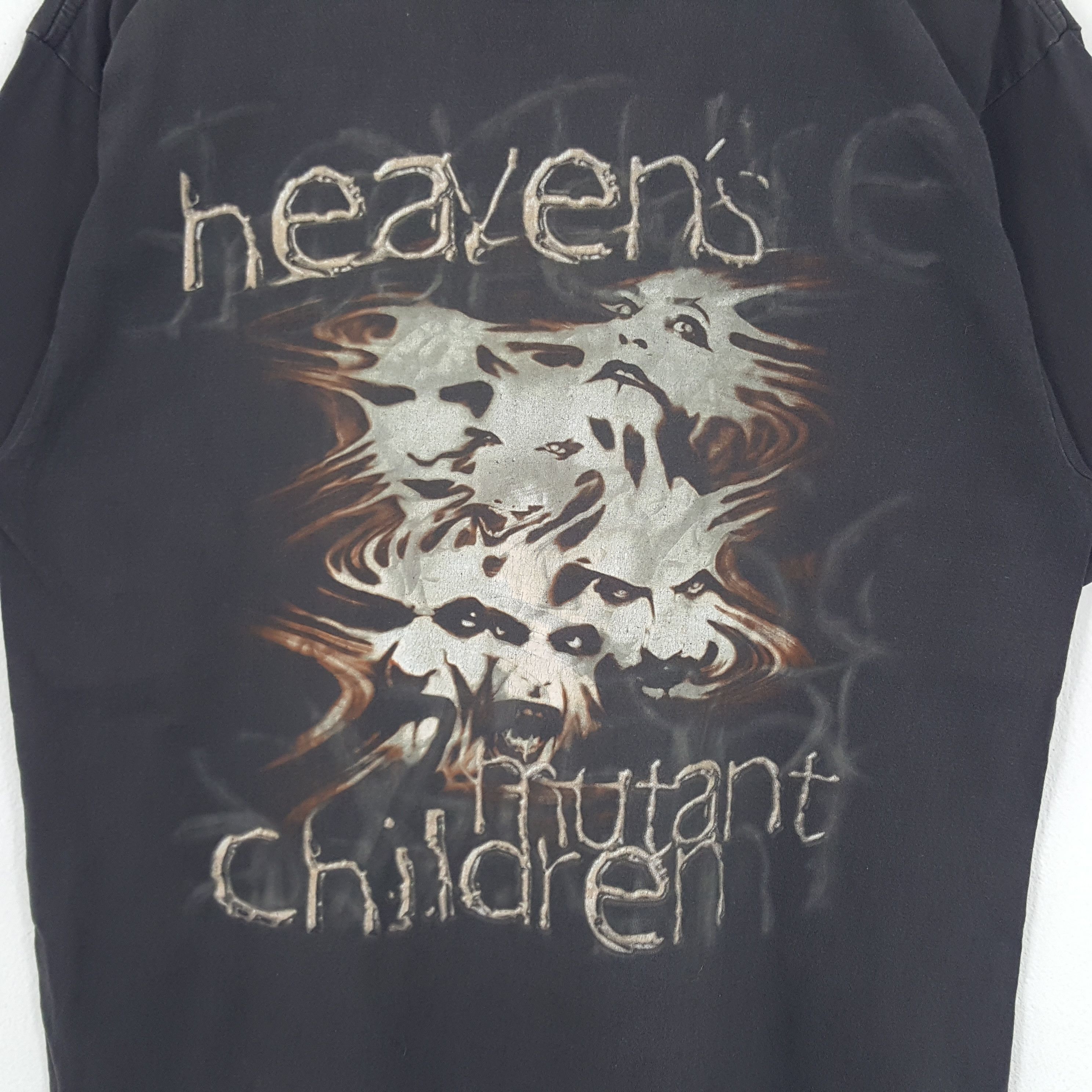Band Tees × Vintage Vintage Heaven's Mutuant Children American Rock Band Tshirt Size US L / EU 52-54 / 3 - 2 Thumbnail