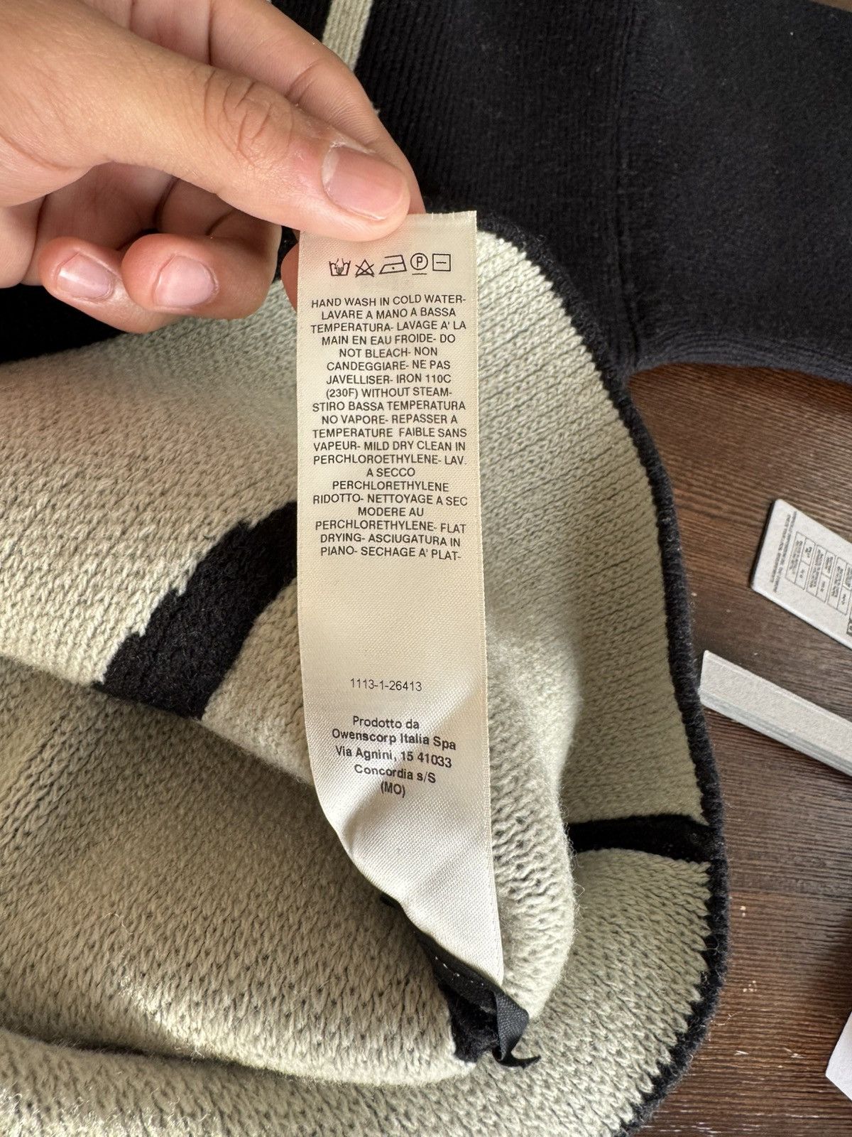 Rick Owens Rick owens porterville F/W jumbo sweater Size US XS / EU 42 / 0 - 6 Thumbnail