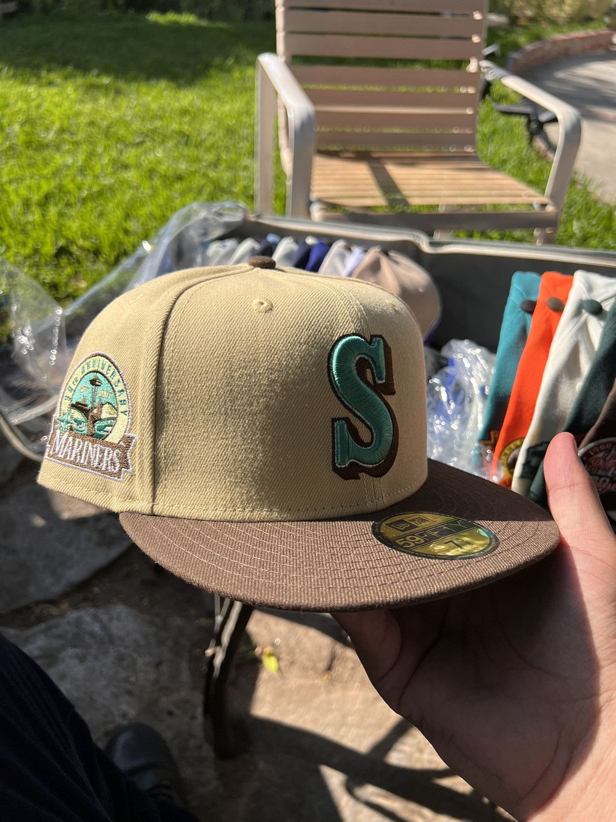 New Era MyHatStop Seattle Mariners 7 5/8 Size ONE SIZE - 1 Thumbnail