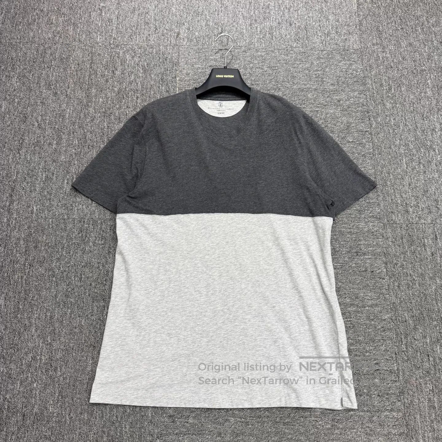 Brunello Cucinelli Brunello Cucinelli Color Block Short-Sleeve. Size US XL / EU 56 / 4 - 1 Thumbnail
