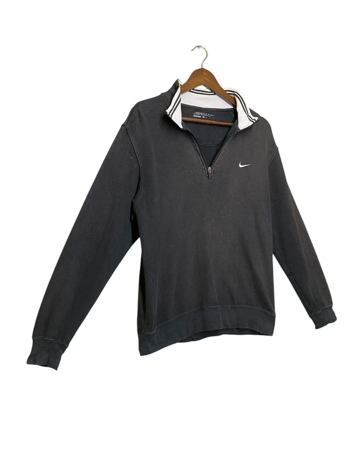 Nike NIKE GOLF HALF ZIPPER EMBROIDERED SMALL LOGO SWEATSHIRT Size US M / EU 48-50 / 2 - 3 Thumbnail
