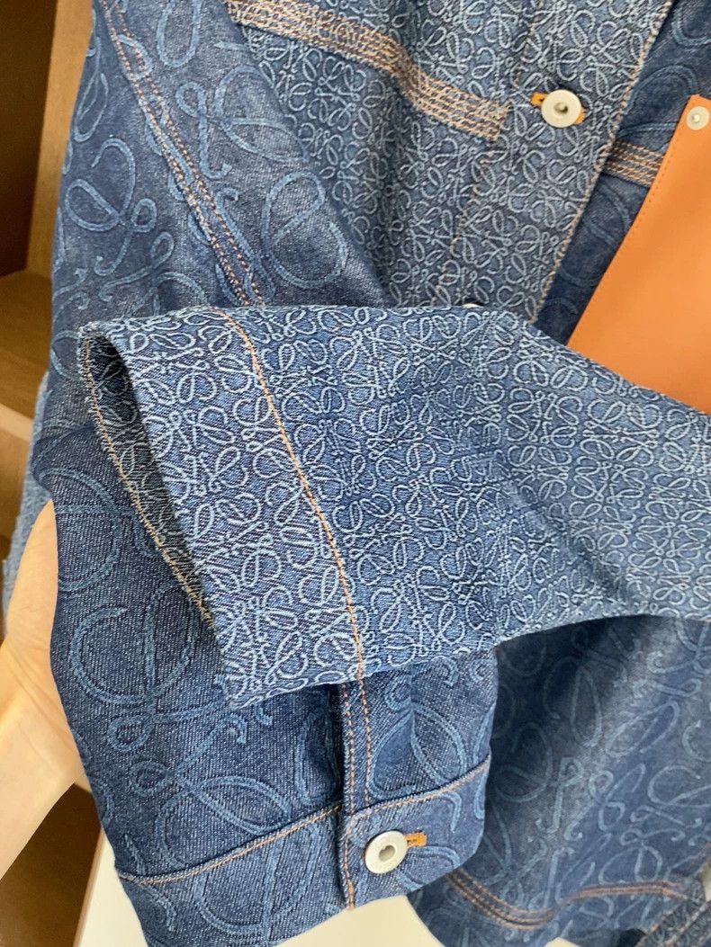 Loewe Loewe Full-print button denim jacket Size XXS / US 00 / IT 34 - 5 Thumbnail
