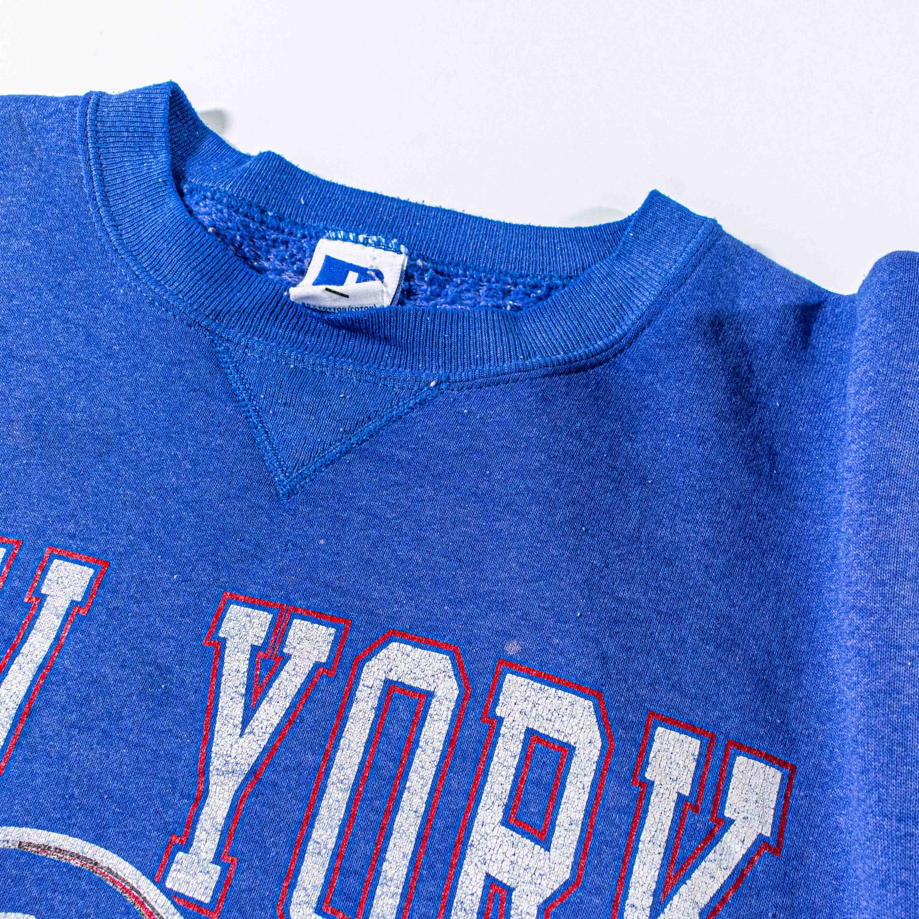 Russell Athletic VTG New York Giants Russell Athletic Sweatshirt Sun Faded Size US L / EU 52-54 / 3 - 12 Thumbnail