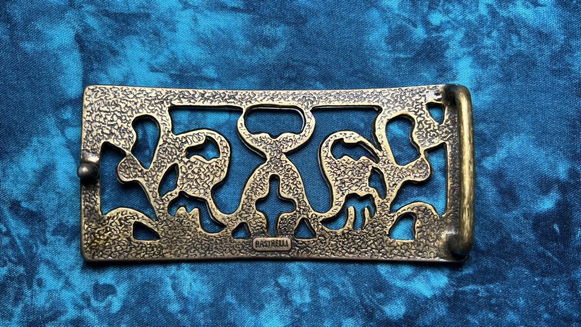 Vintage Vintage buckle Rastrelli belt Y2K Size ONE SIZE - 4 Thumbnail